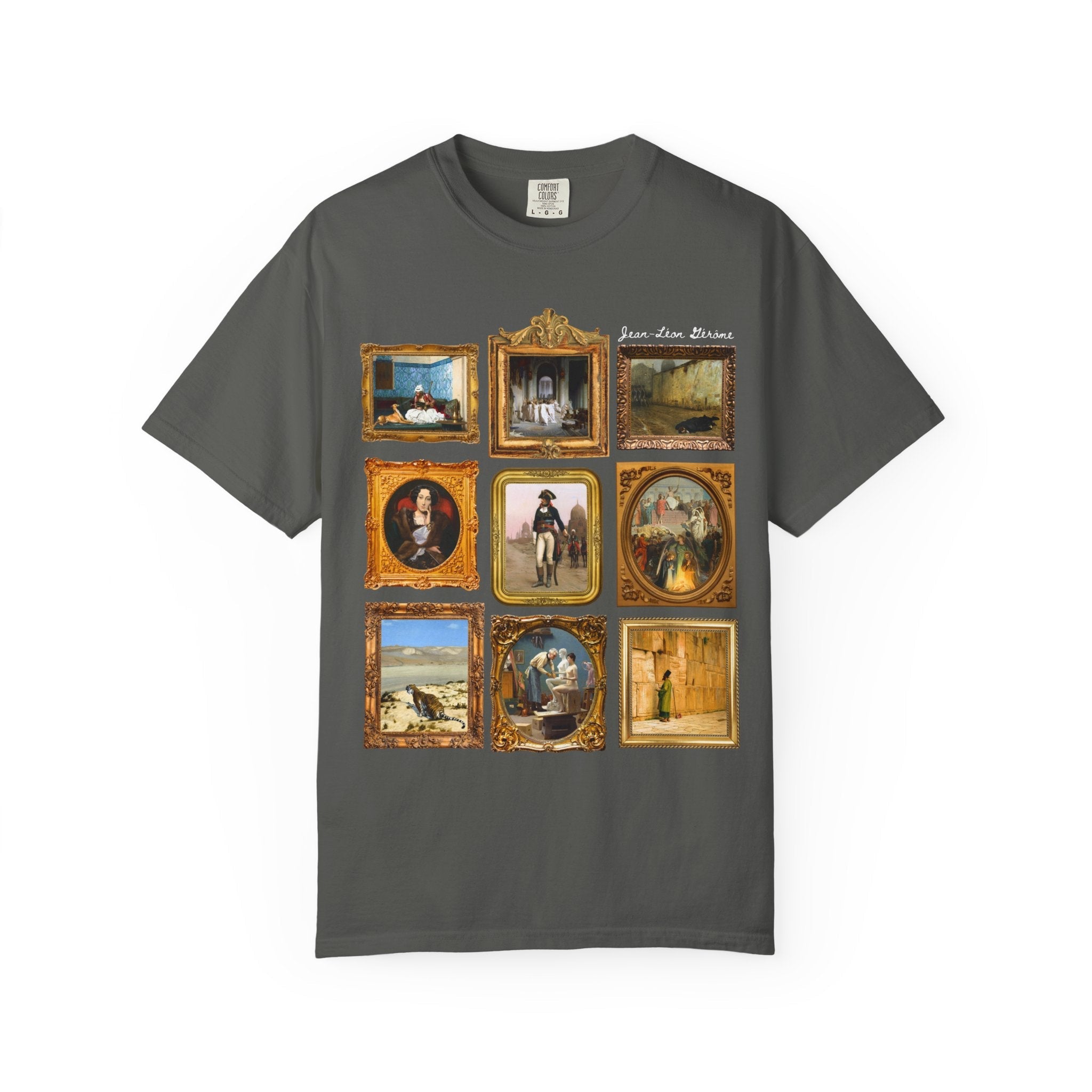 Jean - Léon Gérôme Art History Tee Shirt, French Academism Art History Lover Gift, Famous 19th Century Paintings, Humanities Proessor Gift - Opal and June