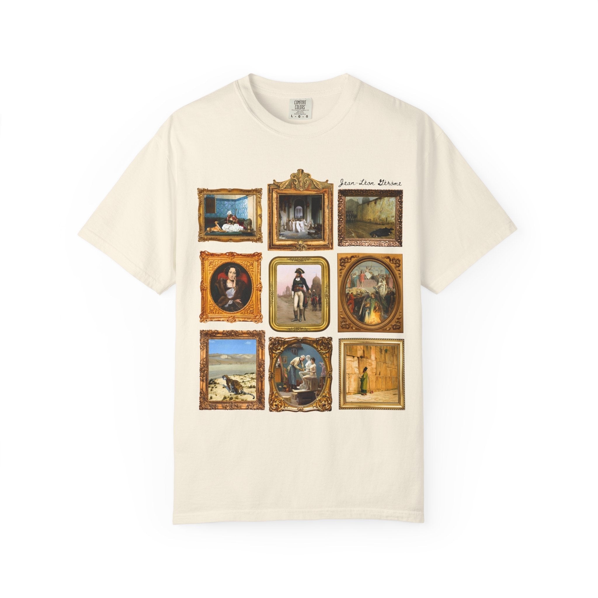 Jean - Léon Gérôme Art History Tee Shirt, French Academism Art History Lover Gift, Famous 19th Century Paintings, Humanities Proessor Gift - Opal and June
