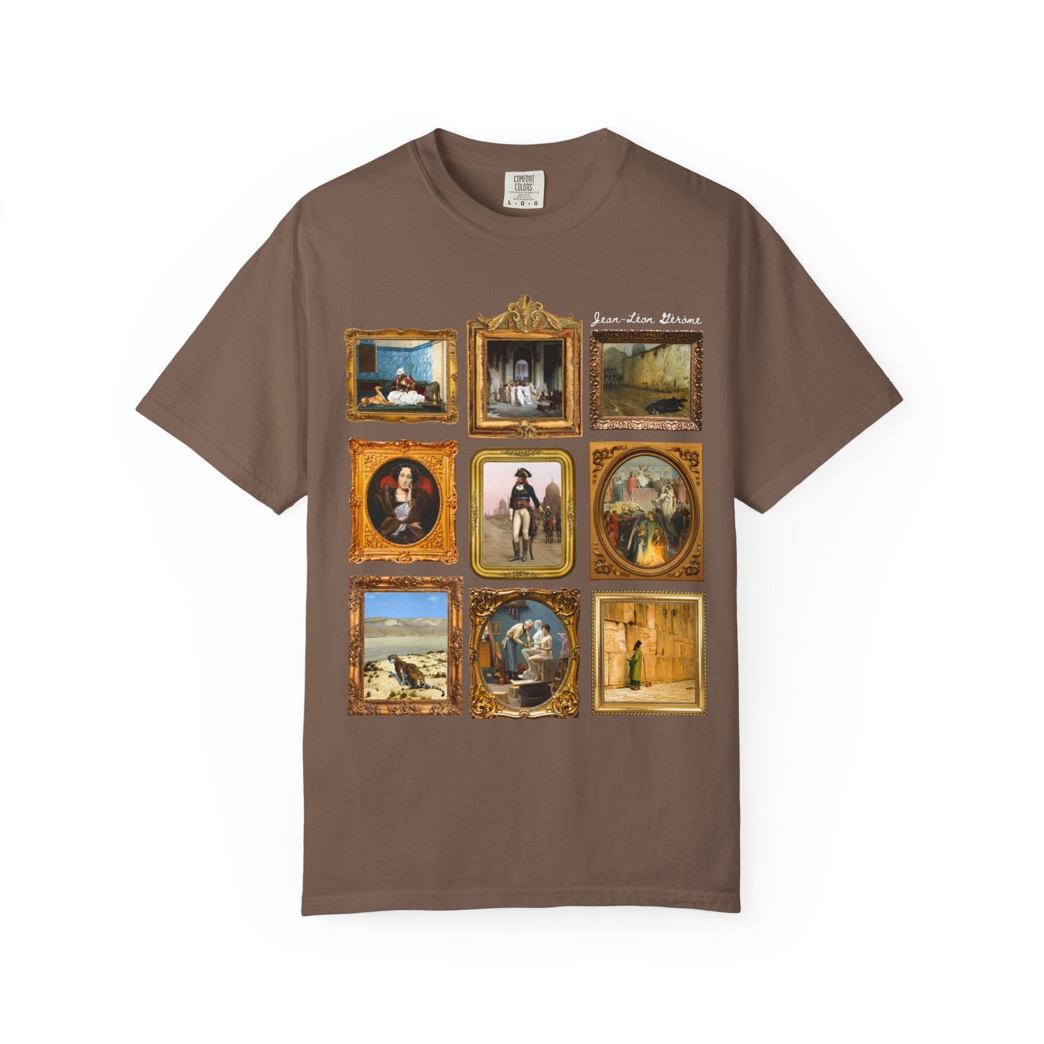 Jean - Léon Gérôme Art History Tee Shirt, French Academism Art History Lover Gift, Famous 19th Century Paintings, Humanities Proessor Gift - Opal and June