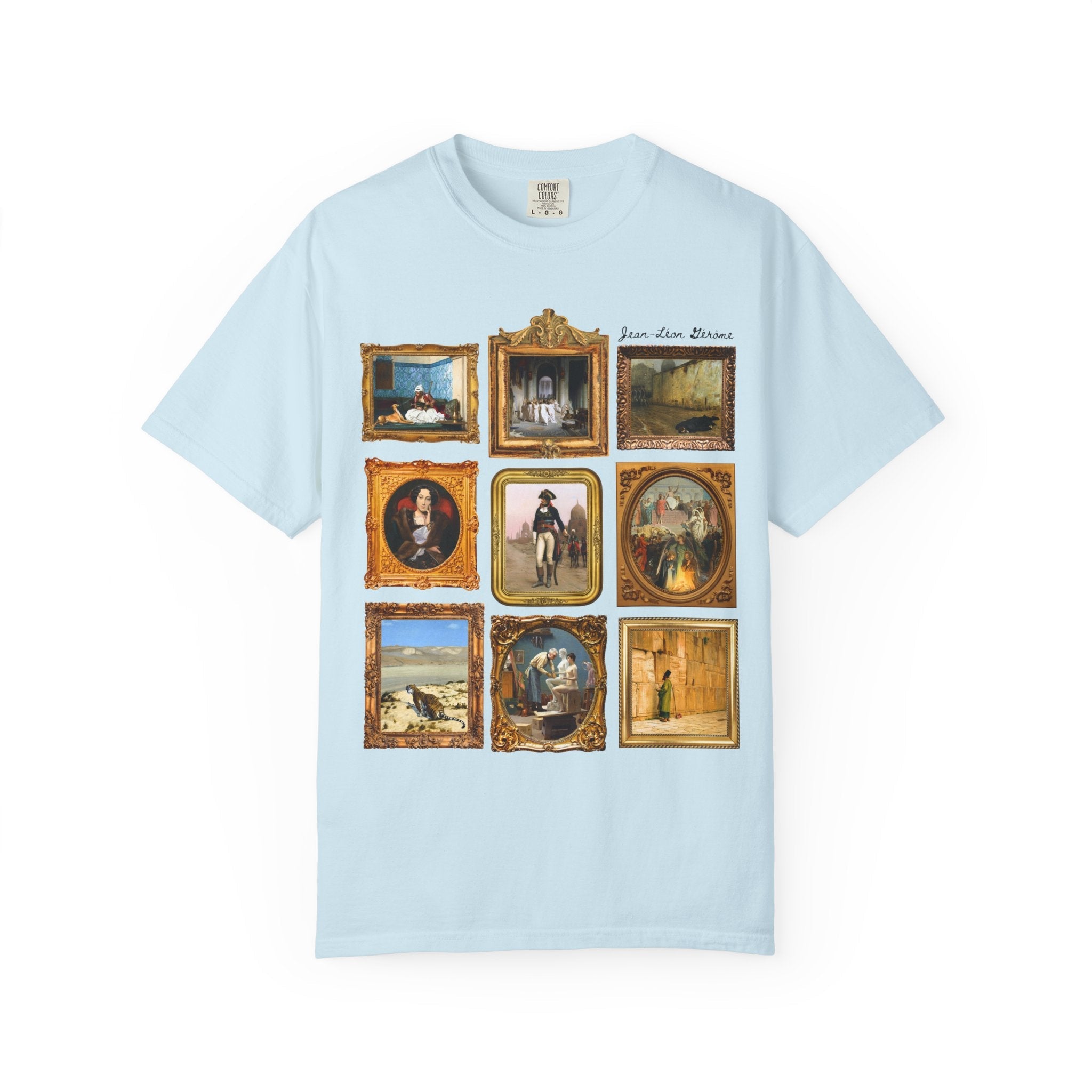 Jean - Léon Gérôme Art History Tee Shirt, French Academism Art History Lover Gift, Famous 19th Century Paintings, Humanities Proessor Gift - Opal and June