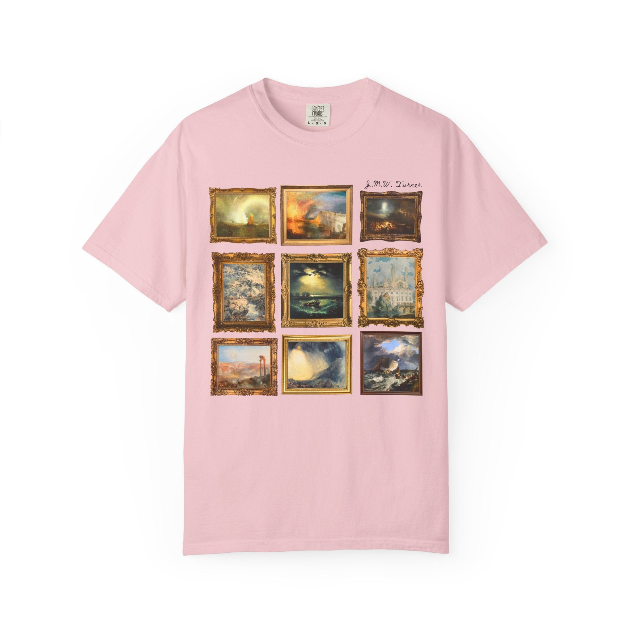 J.M.W. Turner Art History Shirt, English Romanticism 19th Century Art Movement, Famous Paintings, English Art Historian, Museum Lover Gift - Opal and June