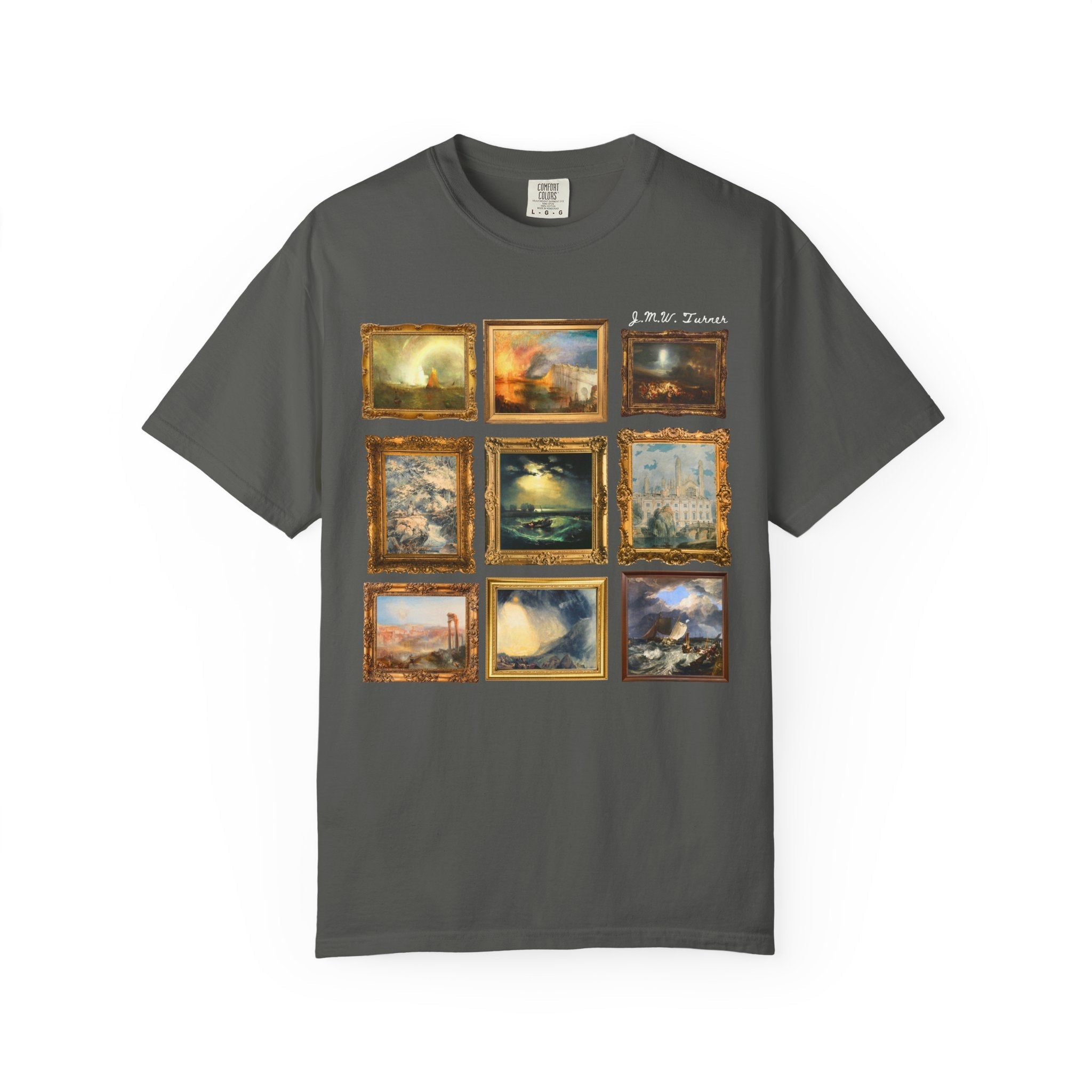 J.M.W. Turner Art History Shirt, English Romanticism 19th Century Art Movement, Famous Paintings, English Art Historian, Museum Lover Gift - Opal and June
