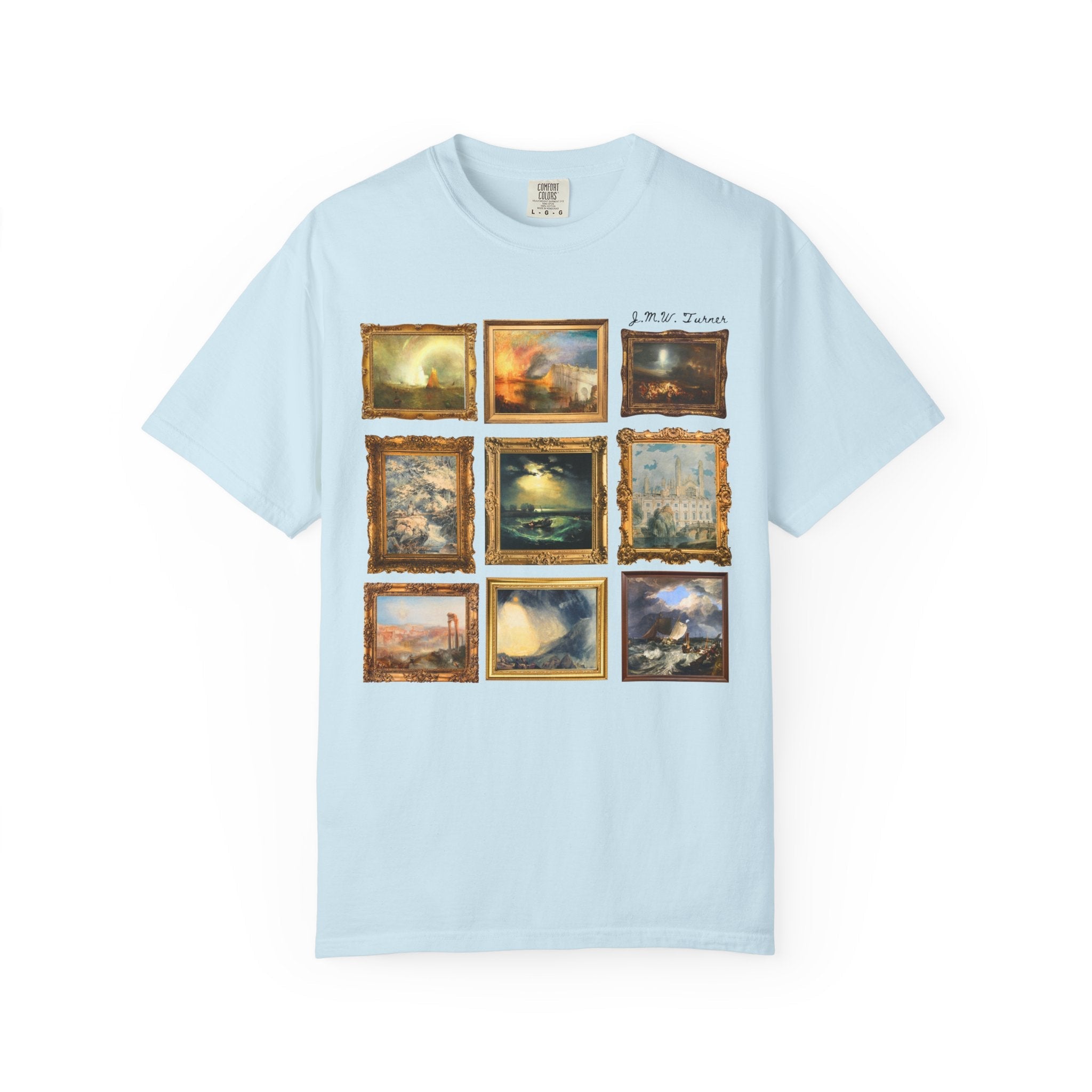J.M.W. Turner Art History Shirt, English Romanticism 19th Century Art Movement, Famous Paintings, English Art Historian, Museum Lover Gift - Opal and June
