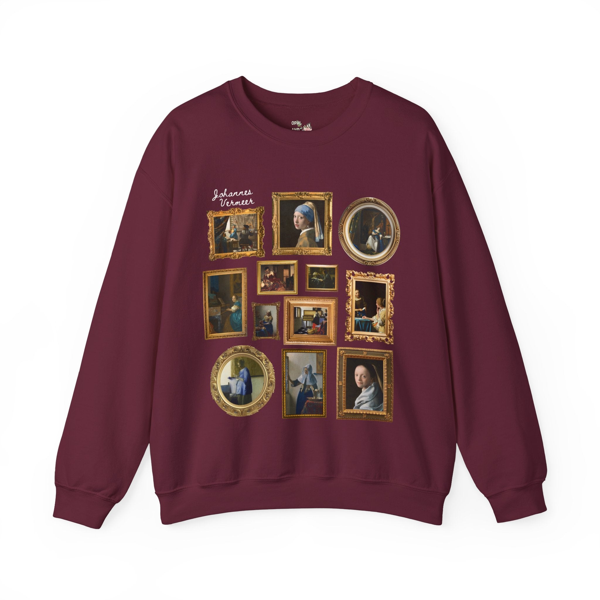 Johannes Vermeer Art History Sweatshirt - Opal and June