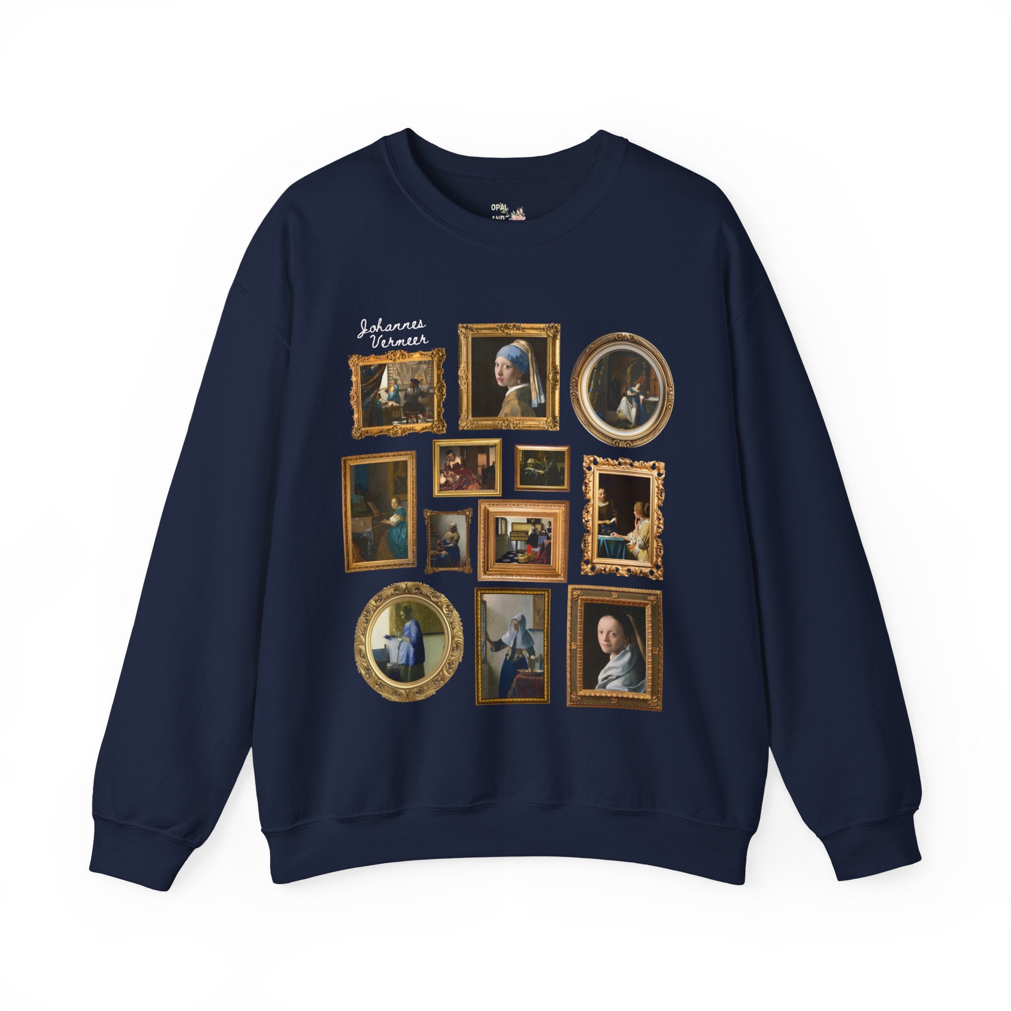 Johannes Vermeer Art History Sweatshirt - Opal and June