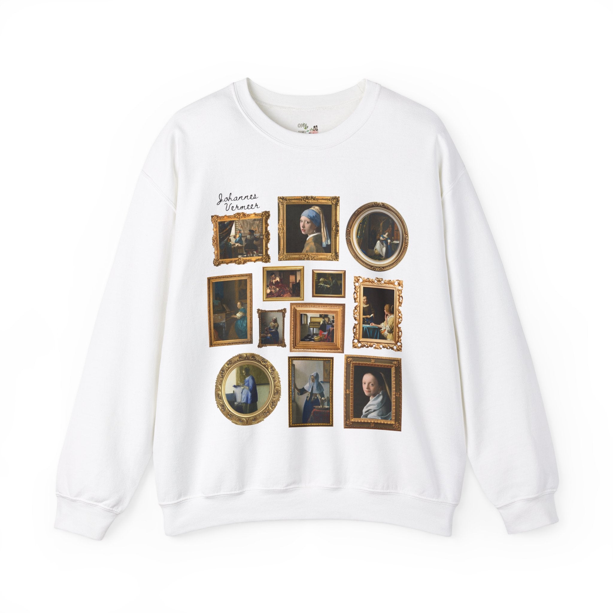 Johannes Vermeer Art History Sweatshirt - Opal and June
