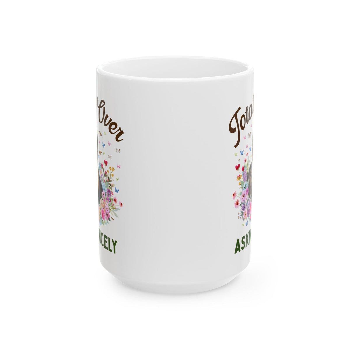 John Brown Abolitionist American History Coffee Mug: Totally Over Asking Nicely, 19th Century Civil Rights History Mug - Opal and June