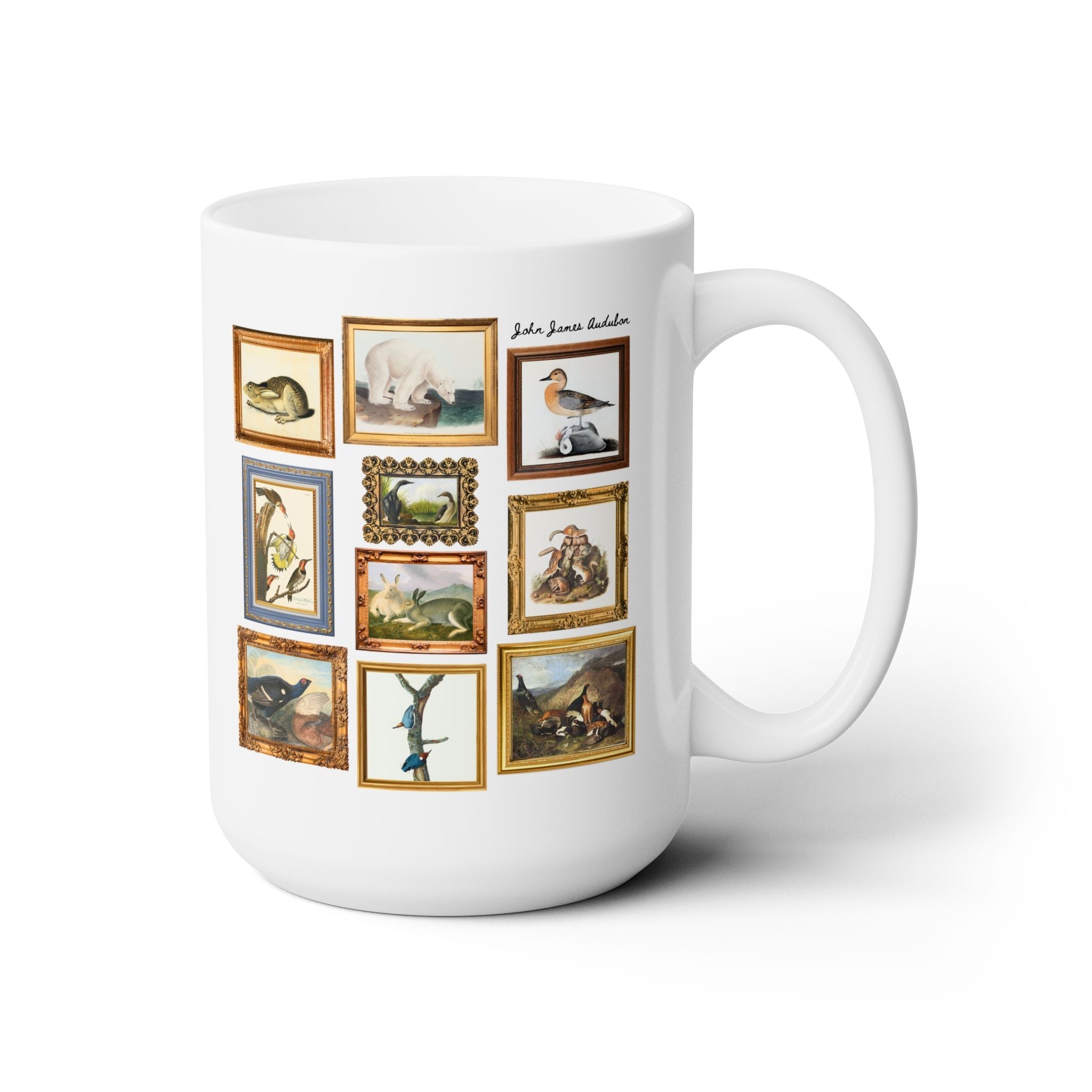 John James Audubon Famous Paintings Coffee Mug - Opal and June