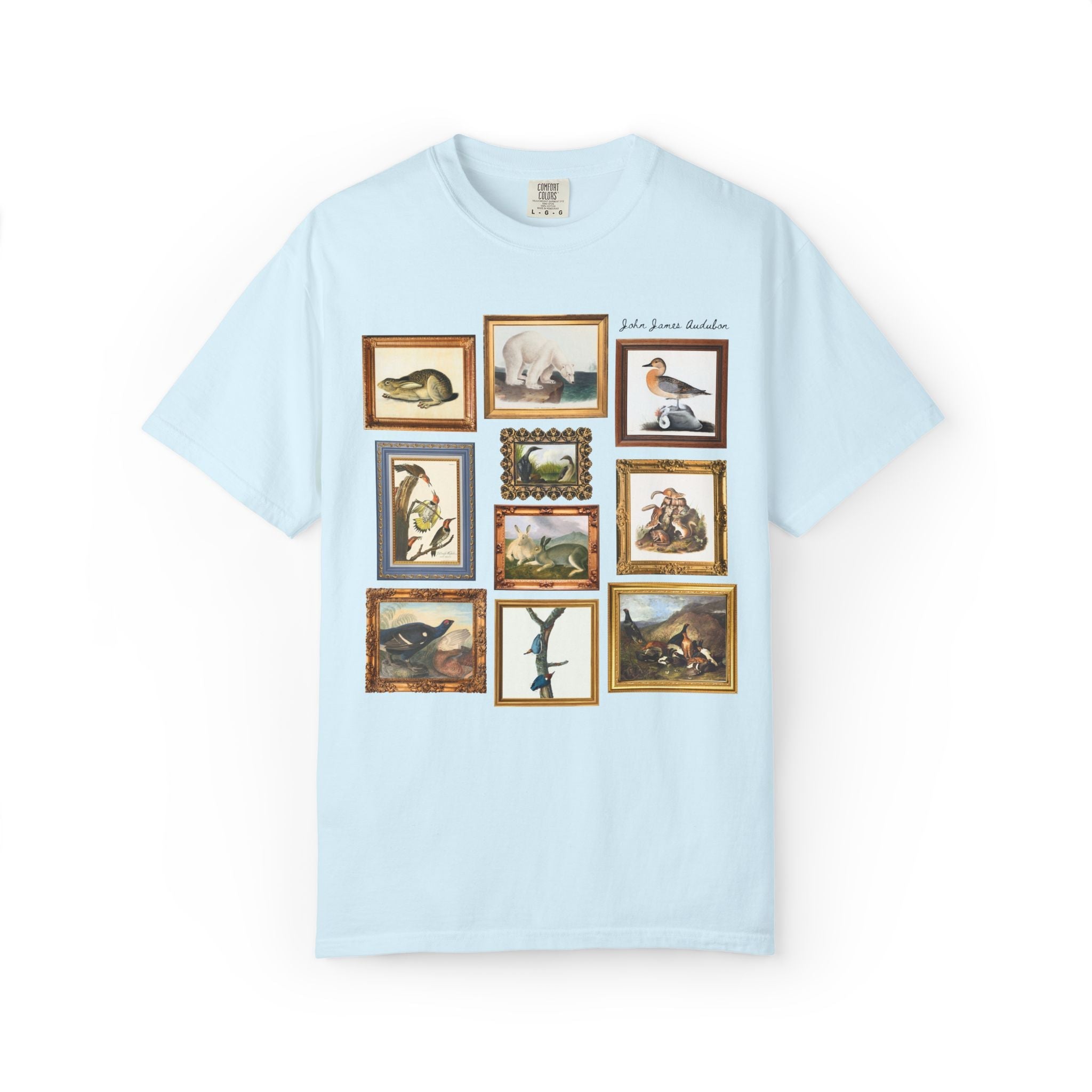 John James Audubon Famous Paintings Tee Shirt - Opal and June