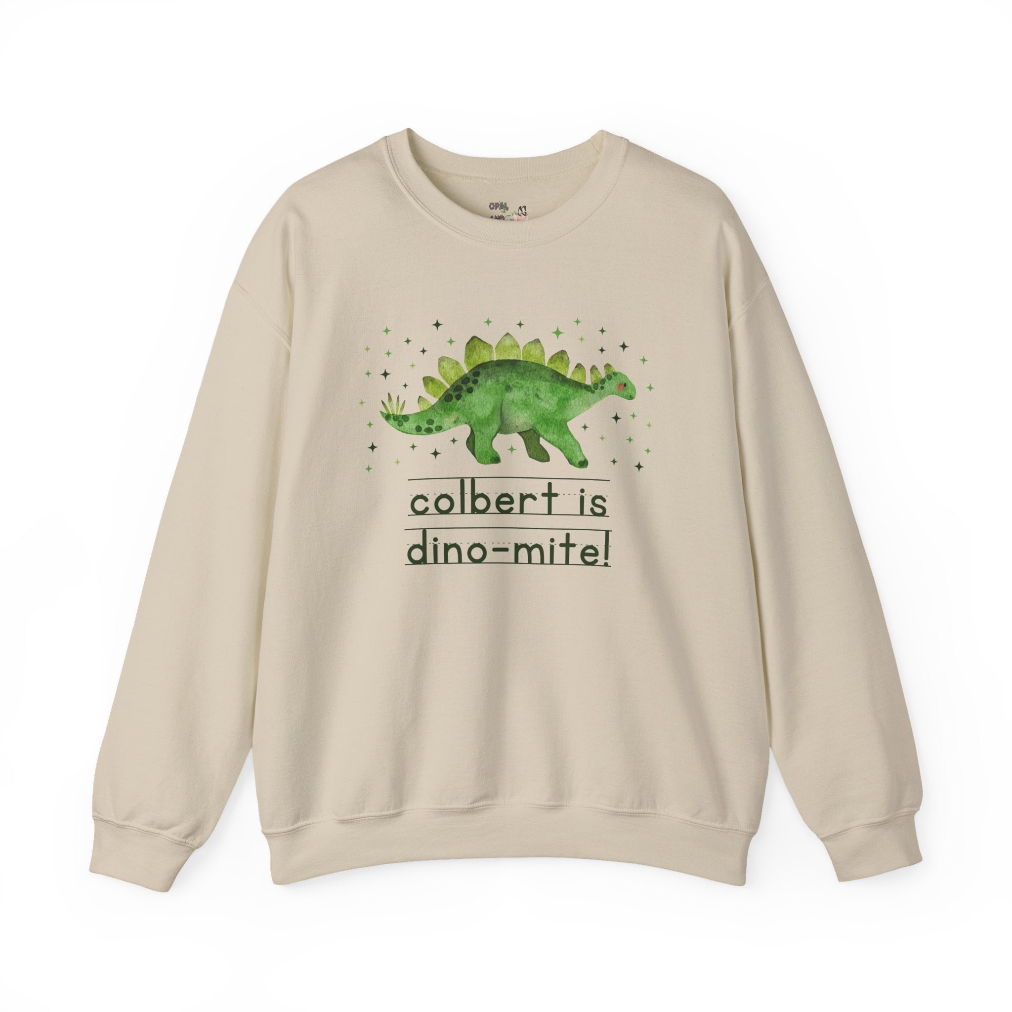 John L Colbert School is Dino - Mite Sweatshirt | FPS + Opal and June Sweatshirt, Fayetteville Public Schools - Opal and June