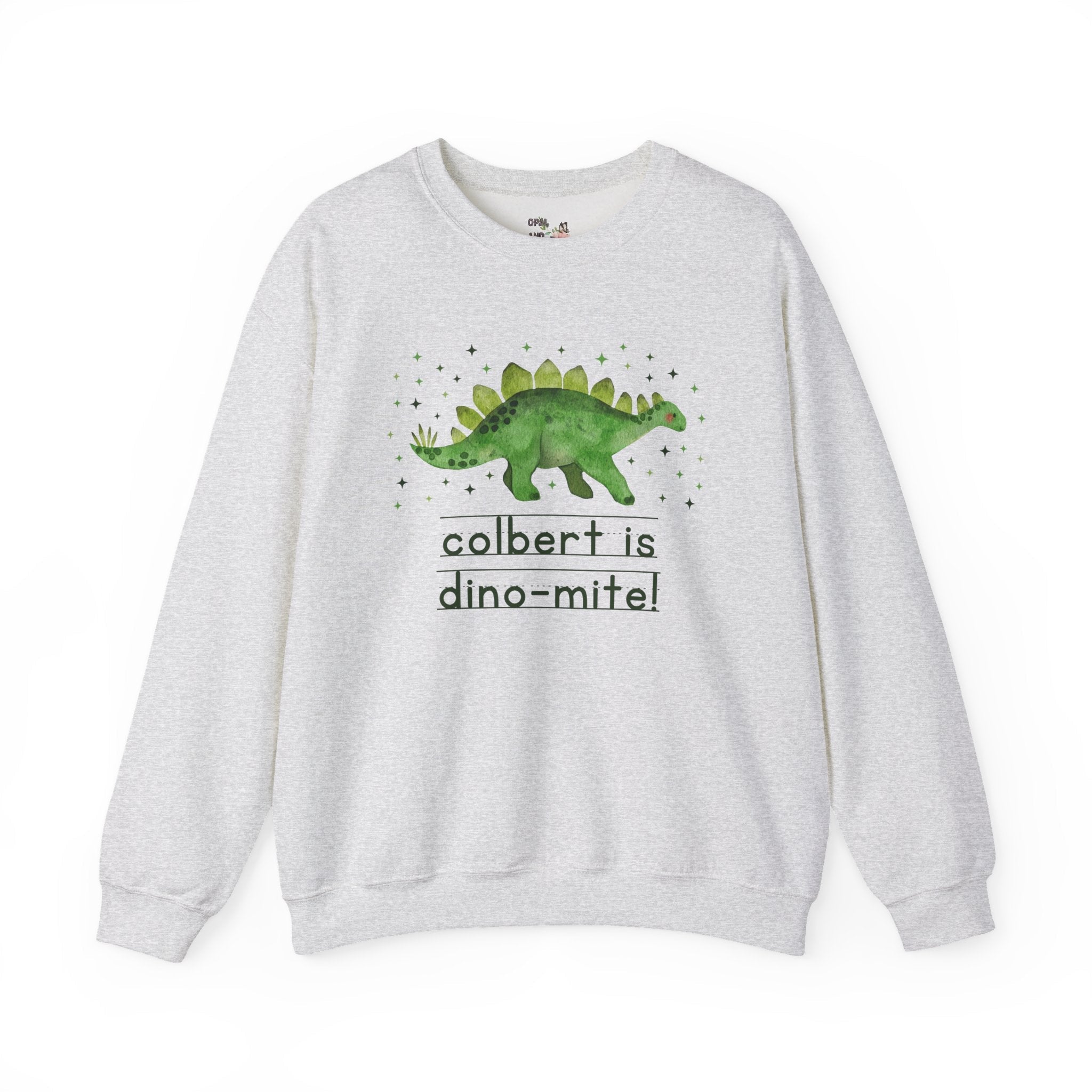 John L Colbert School is Dino - Mite Sweatshirt | FPS + Opal and June Sweatshirt, Fayetteville Public Schools - Opal and June