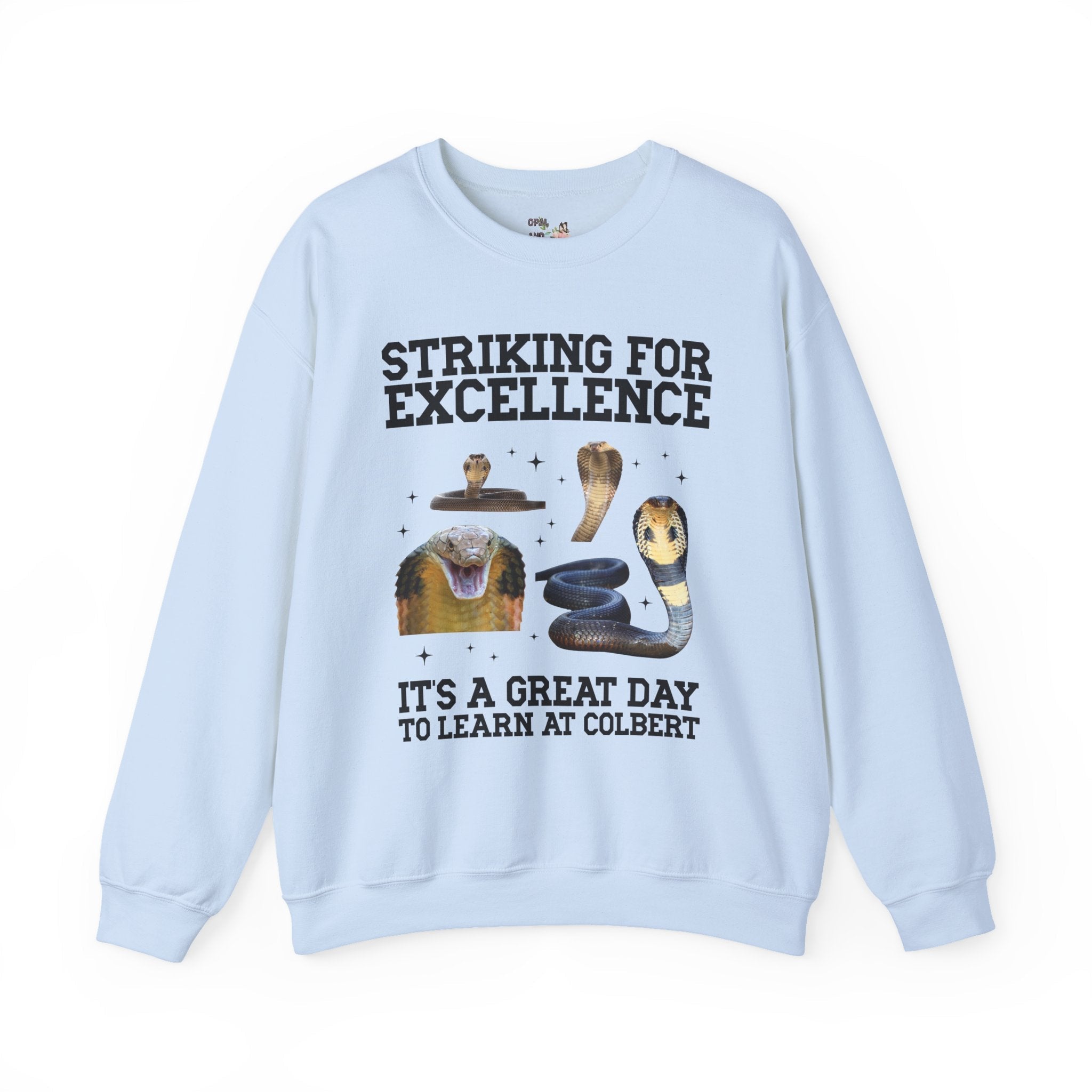 John L. Colbert School Sweatshirt: Striking for Excellence | FPS + Opal and June Sweatshirt, Fayetteville Public Schools - Opal and June