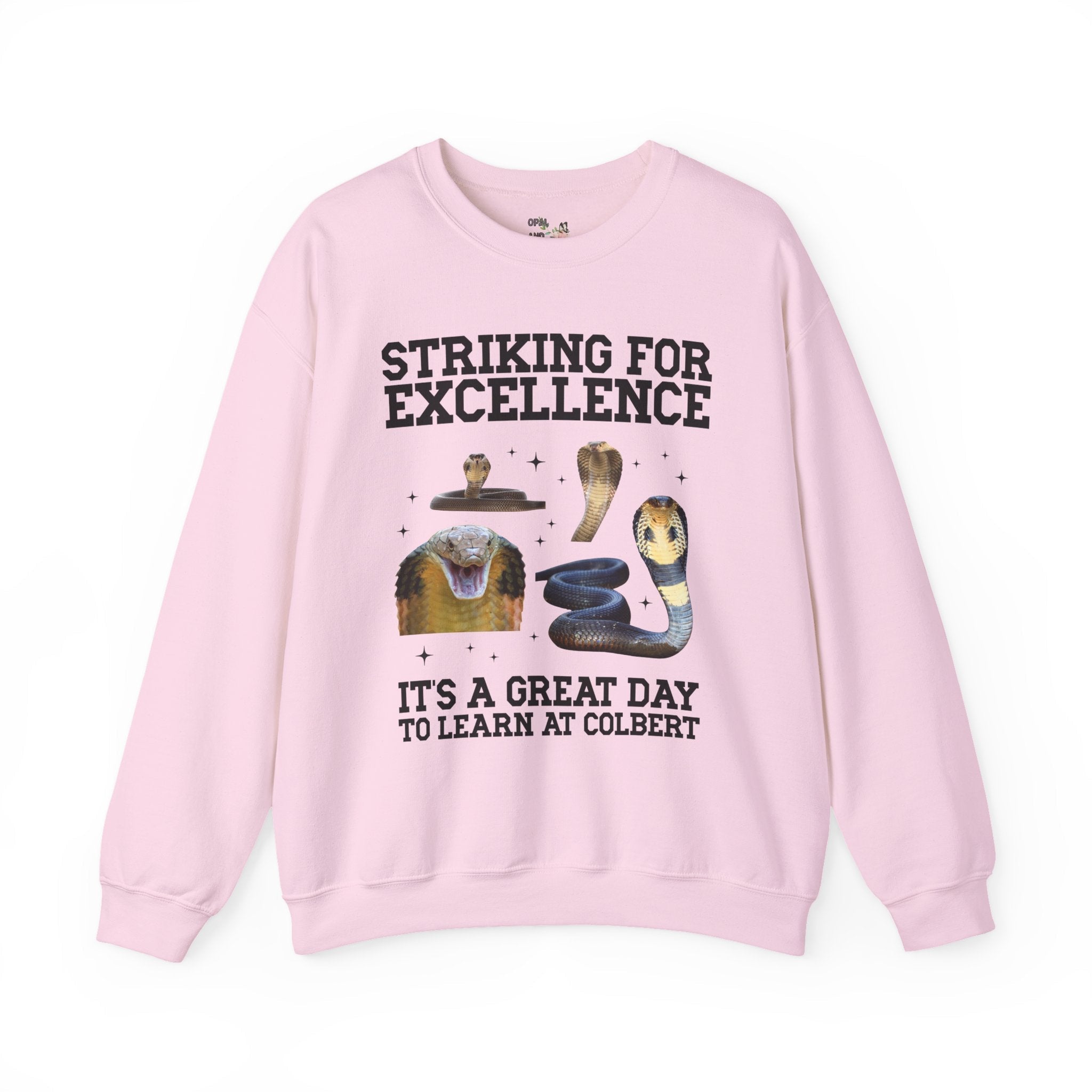 John L. Colbert School Sweatshirt: Striking for Excellence | FPS + Opal and June Sweatshirt, Fayetteville Public Schools - Opal and June