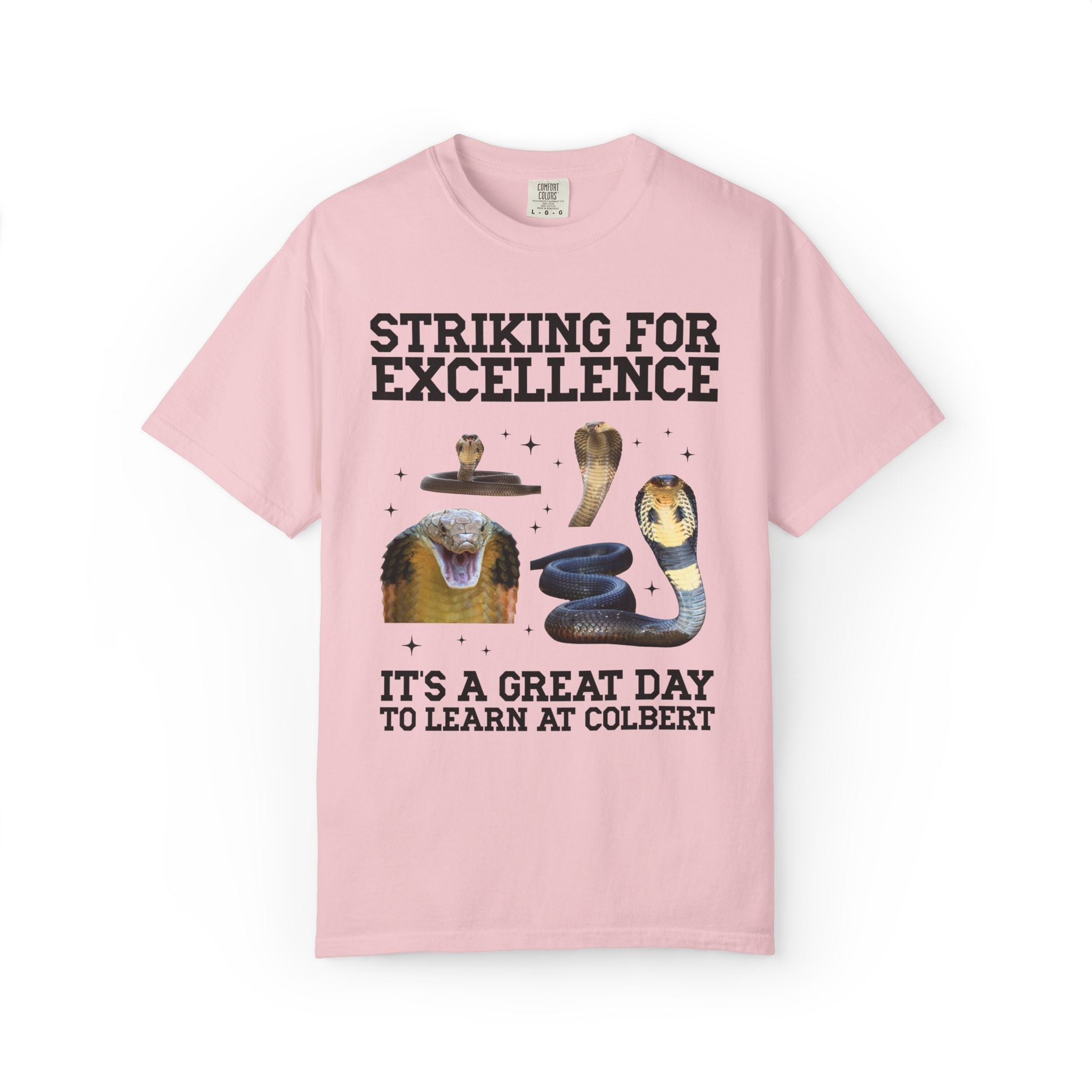 John L. Colbert School Tee Shirt: Striking for Excellence | FPS + Opal and June Tee Shirt, Fayetteville Public Schools - Opal and June