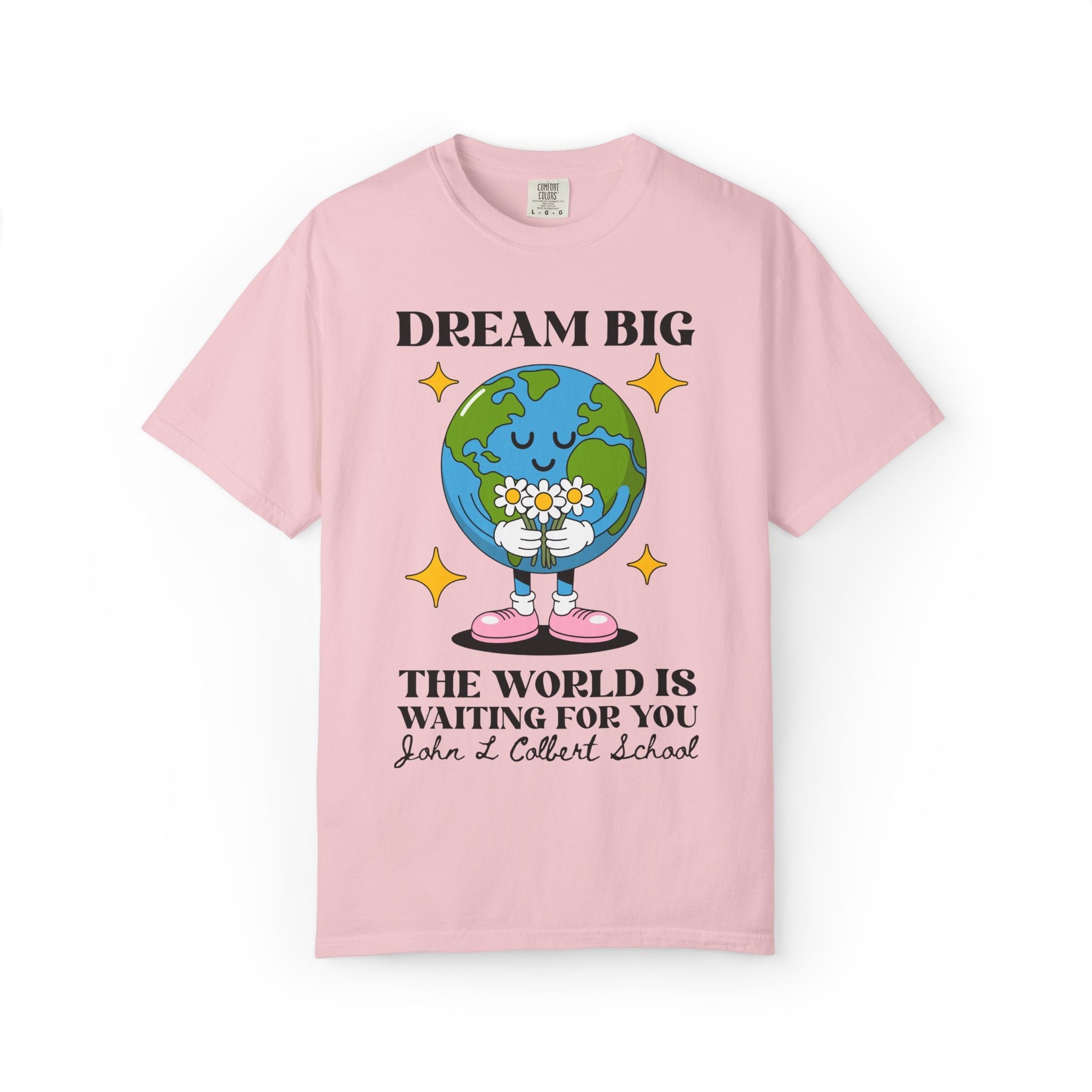 John L Colbert School Tee Shirt: The World is Waiting for You - Opal and June