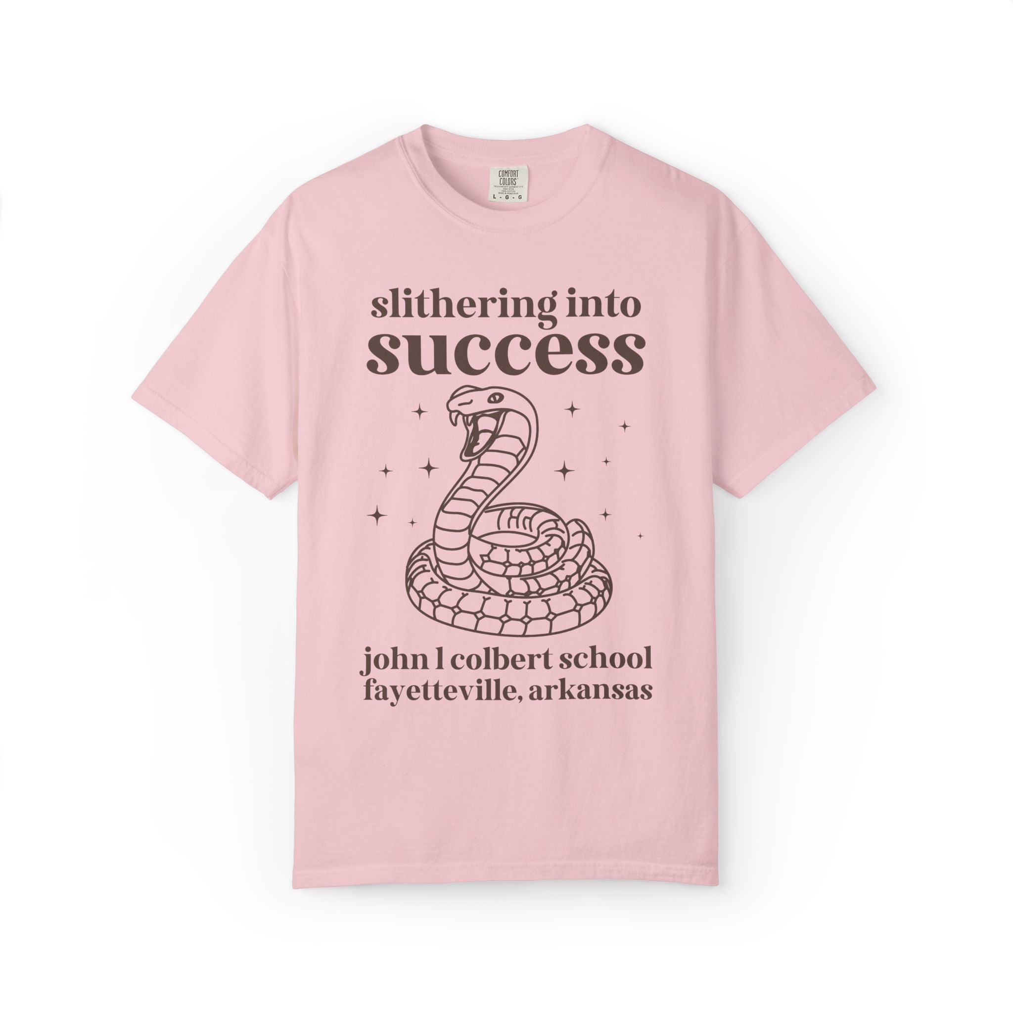 John L Colbert Tee Shirt: Slithering into Success - Opal and June