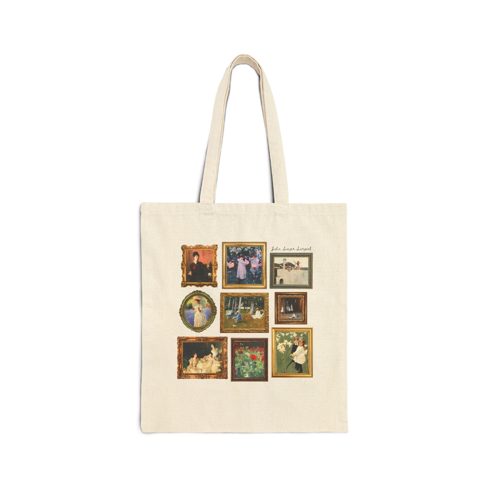 John Singer Sargent Art History Teacher Tote Bag: American Art History, 19th Century Impressionist Painter, Famous Paintings, Comfort Colors - Opal and June
