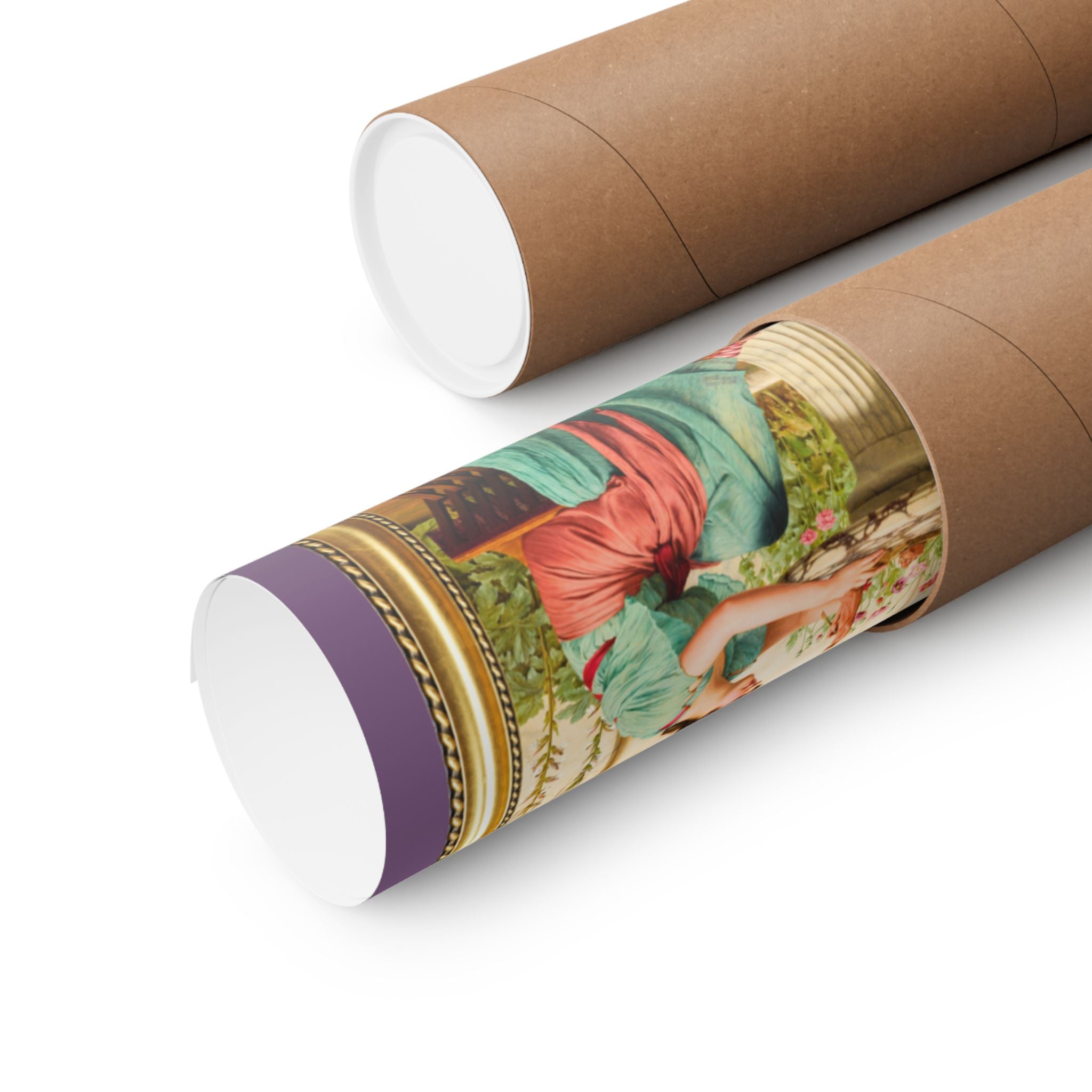 John William Godward Art History Poster - Opal and June