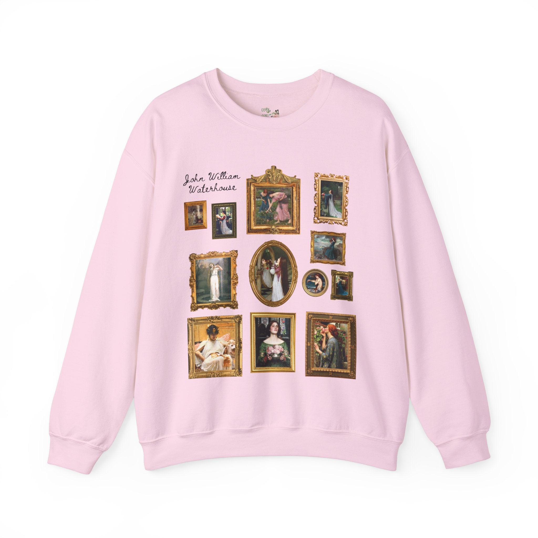 John William Waterhouse Famous Paintings Sweatshirt, Gallery Wall Vibes, 19th Century Art History Gift for Humanities Major, European Art - Opal and June