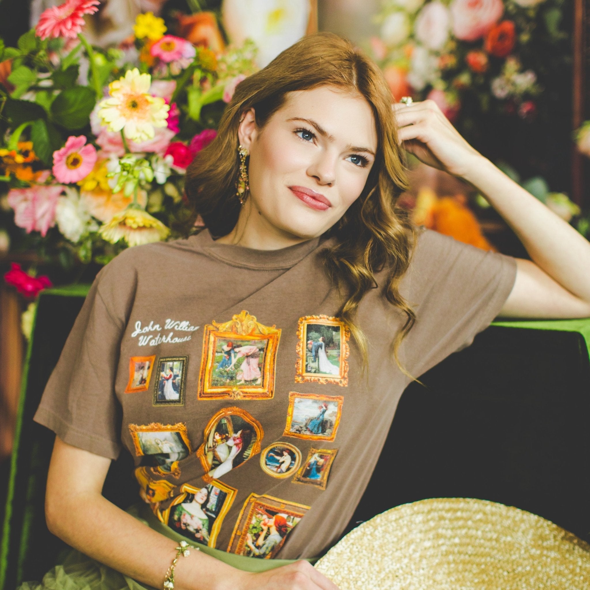 John William Waterhouse Tee - Opal and June