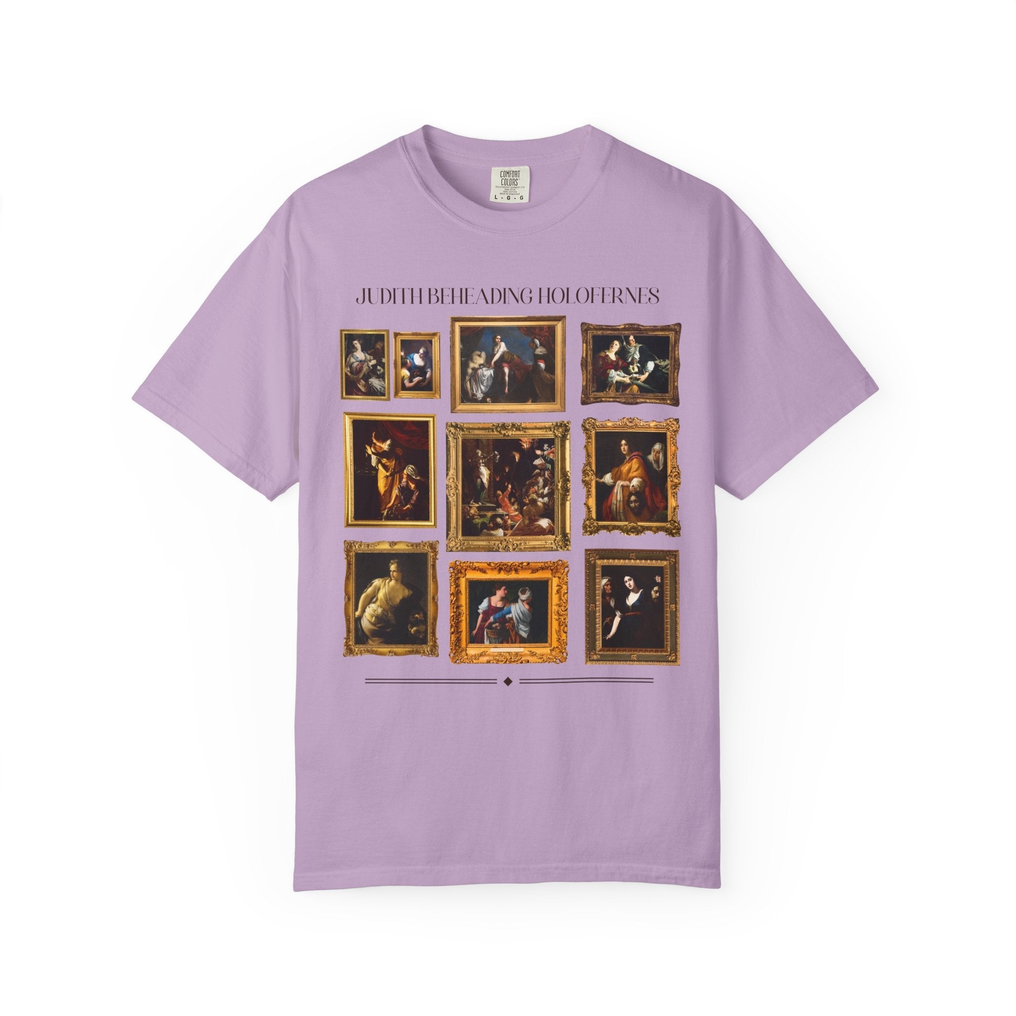 Judith Beheading Holofernes Art History Tee Shirt, Famous Paintings, Women's History, Artemisia Gentileschi, Cristofano Allori, Baroque Art - Opal and June