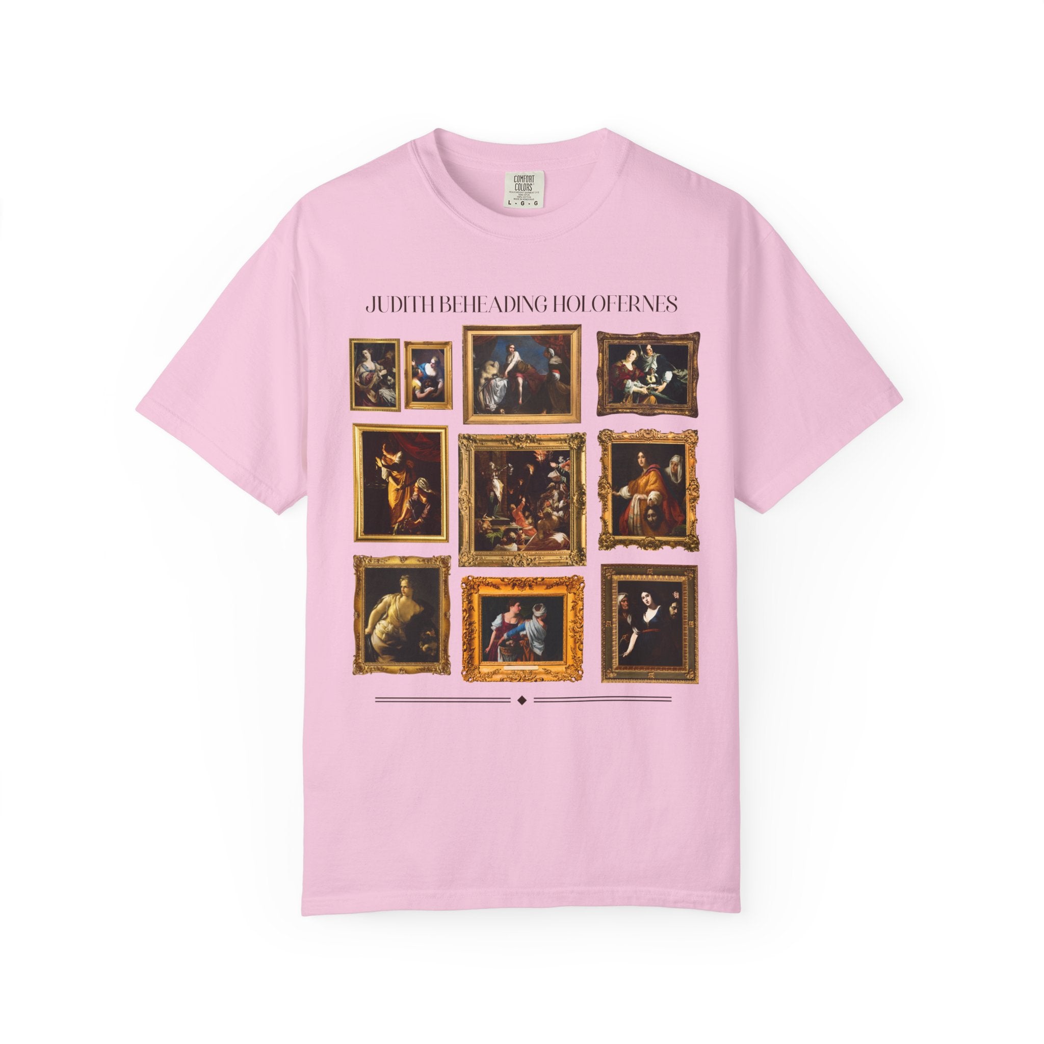 Judith Beheading Holofernes Art History Tee Shirt, Famous Paintings, Women's History, Artemisia Gentileschi, Cristofano Allori, Baroque Art - Opal and June