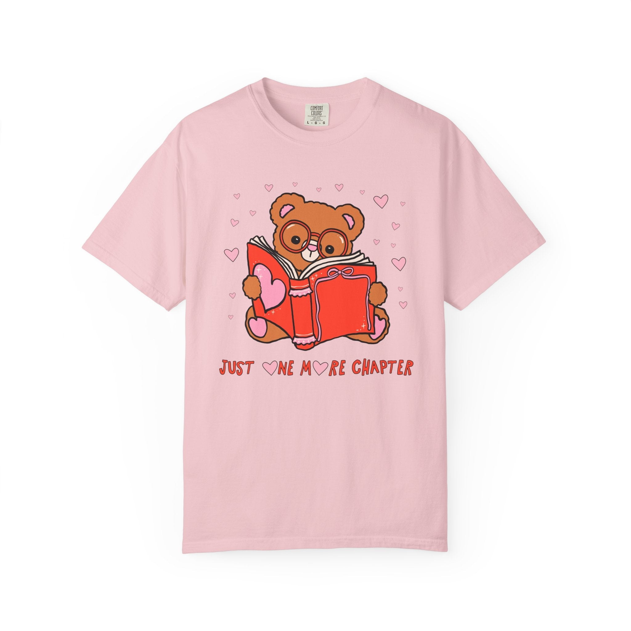 Just One More Chapter: Bookish Animal Lover Tee Shirt - Opal and June