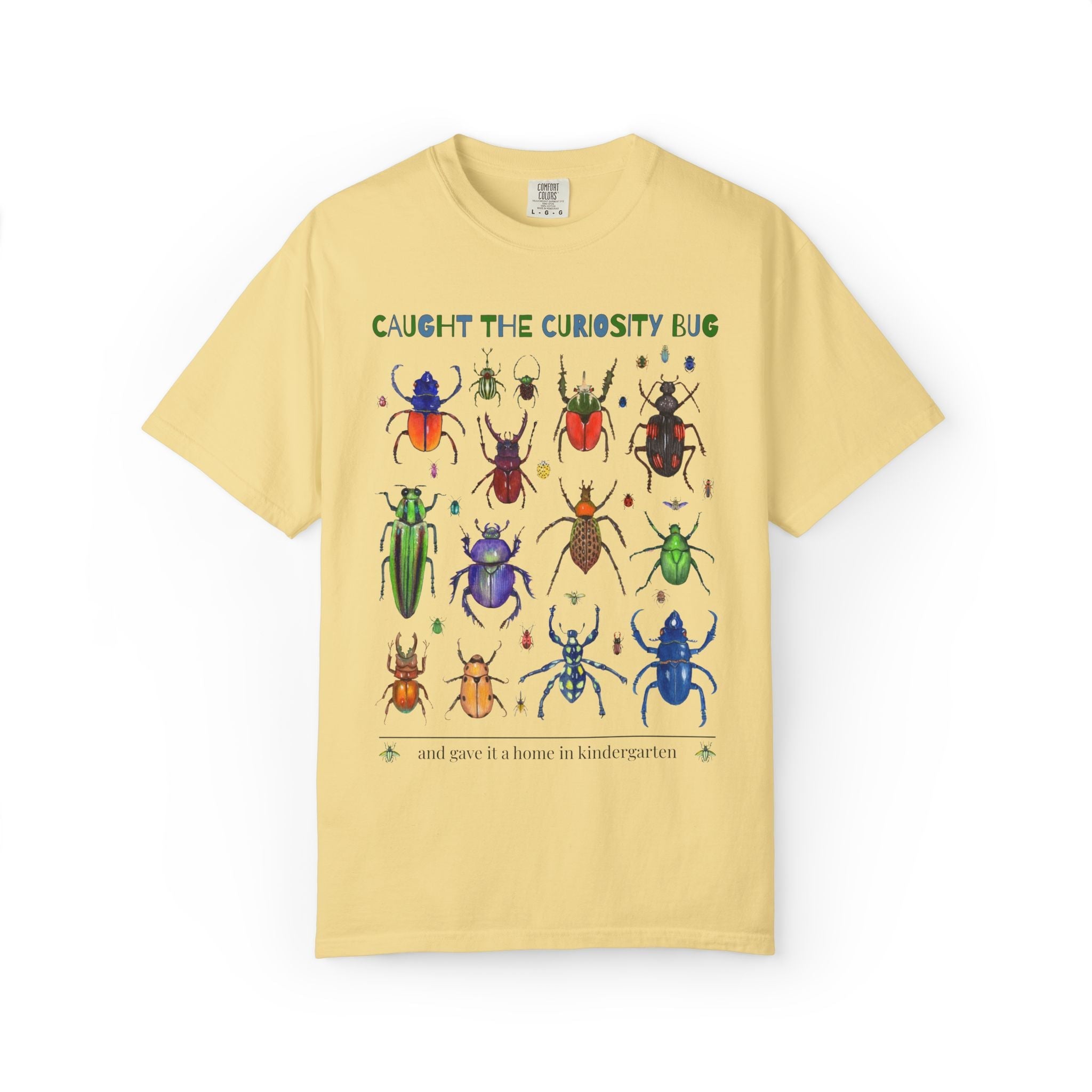 Kindergarten Insect Teacher T-Shirt for Teachers Who Love Bugs, Silly Matching Teacher T-Shirt with Bugs, Cute Entomology Teacher Tee - Opal and June