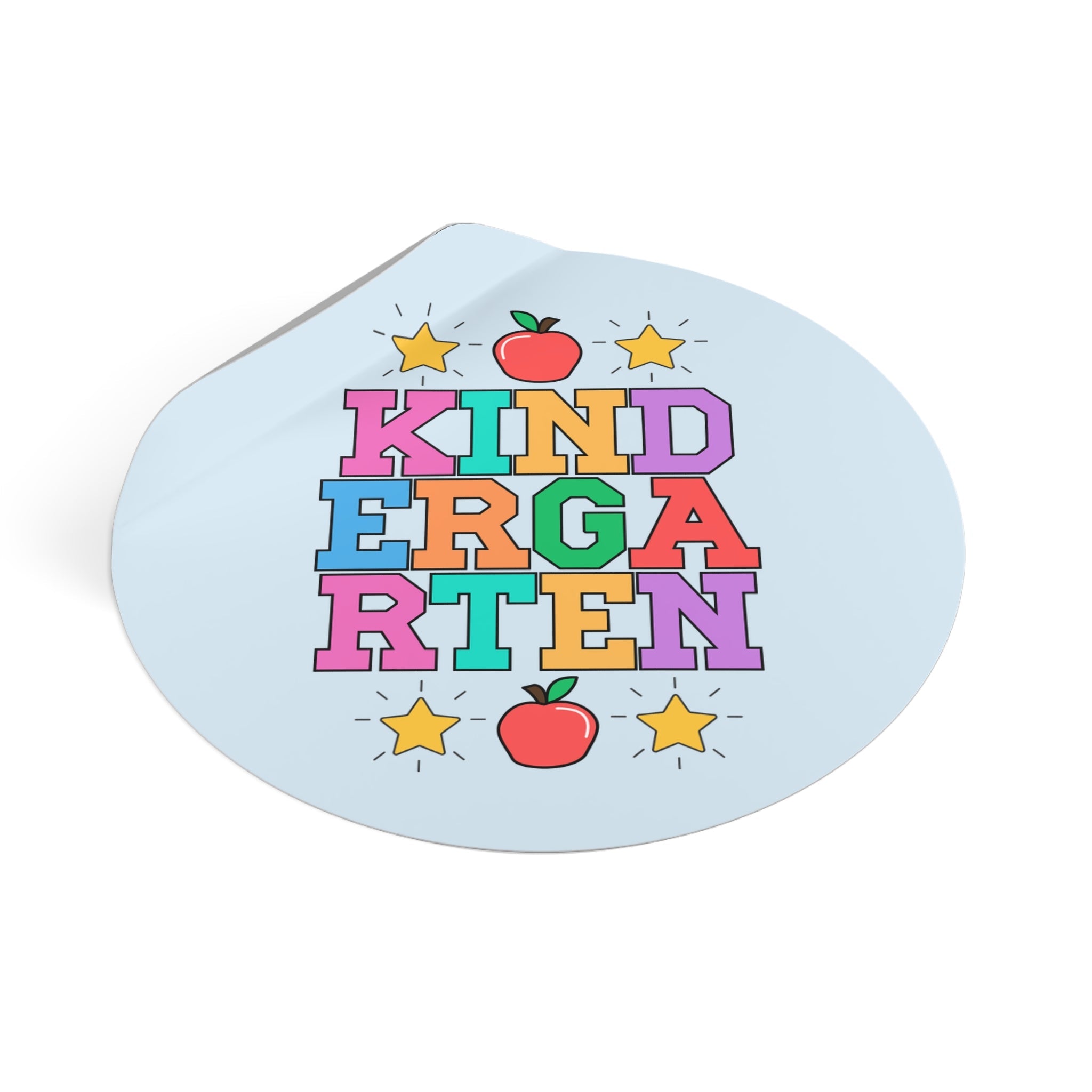 Kindergarten Teacher Sticker - Opal and June