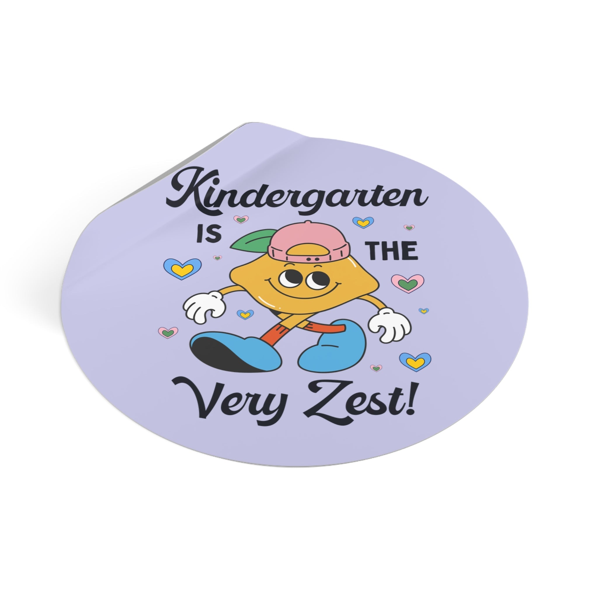 Kindergarten Teacher Sticker: Cute Matching Kindergarten Crew Sticker for First Day of School with Funny Saying, Silly Back to School Gift - Opal and June