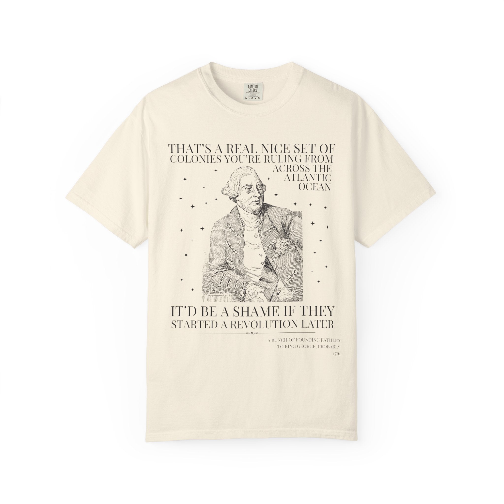 King George III Tee - Opal and June