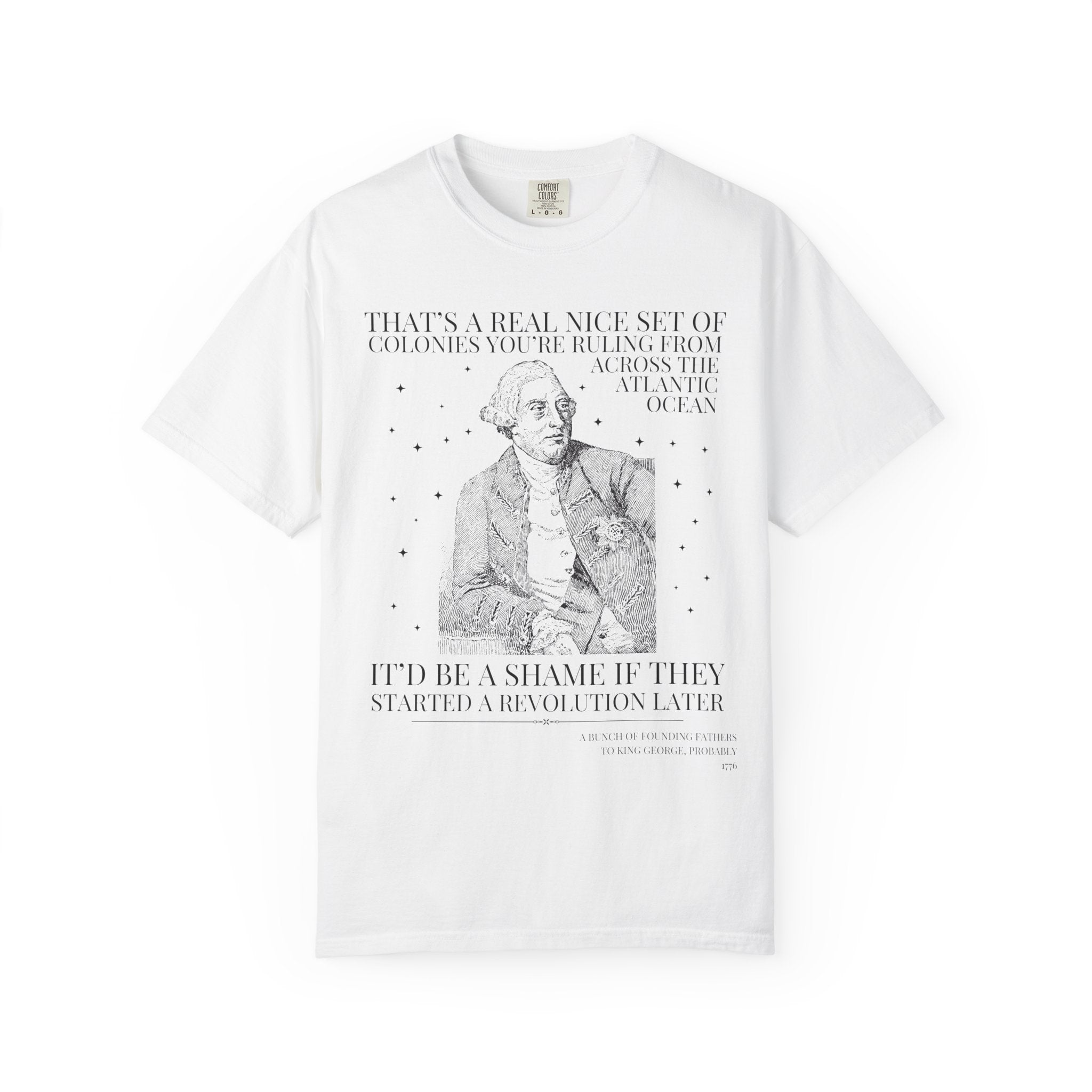 King George III Tee - Opal and June
