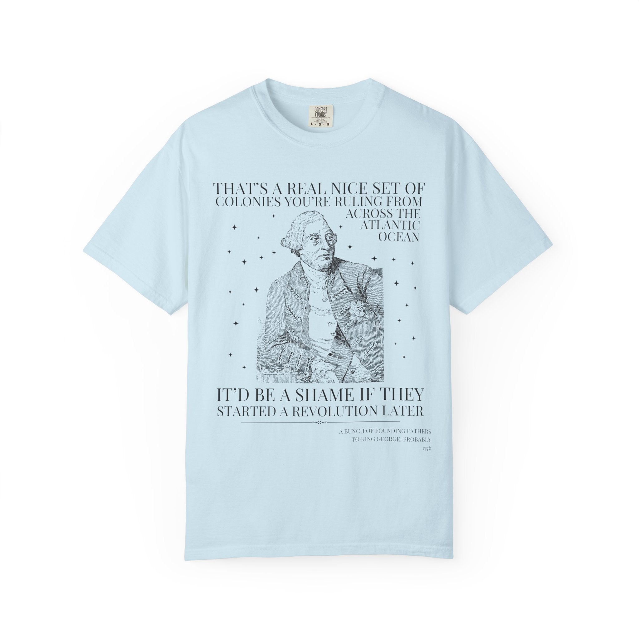 King George III Tee - Opal and June