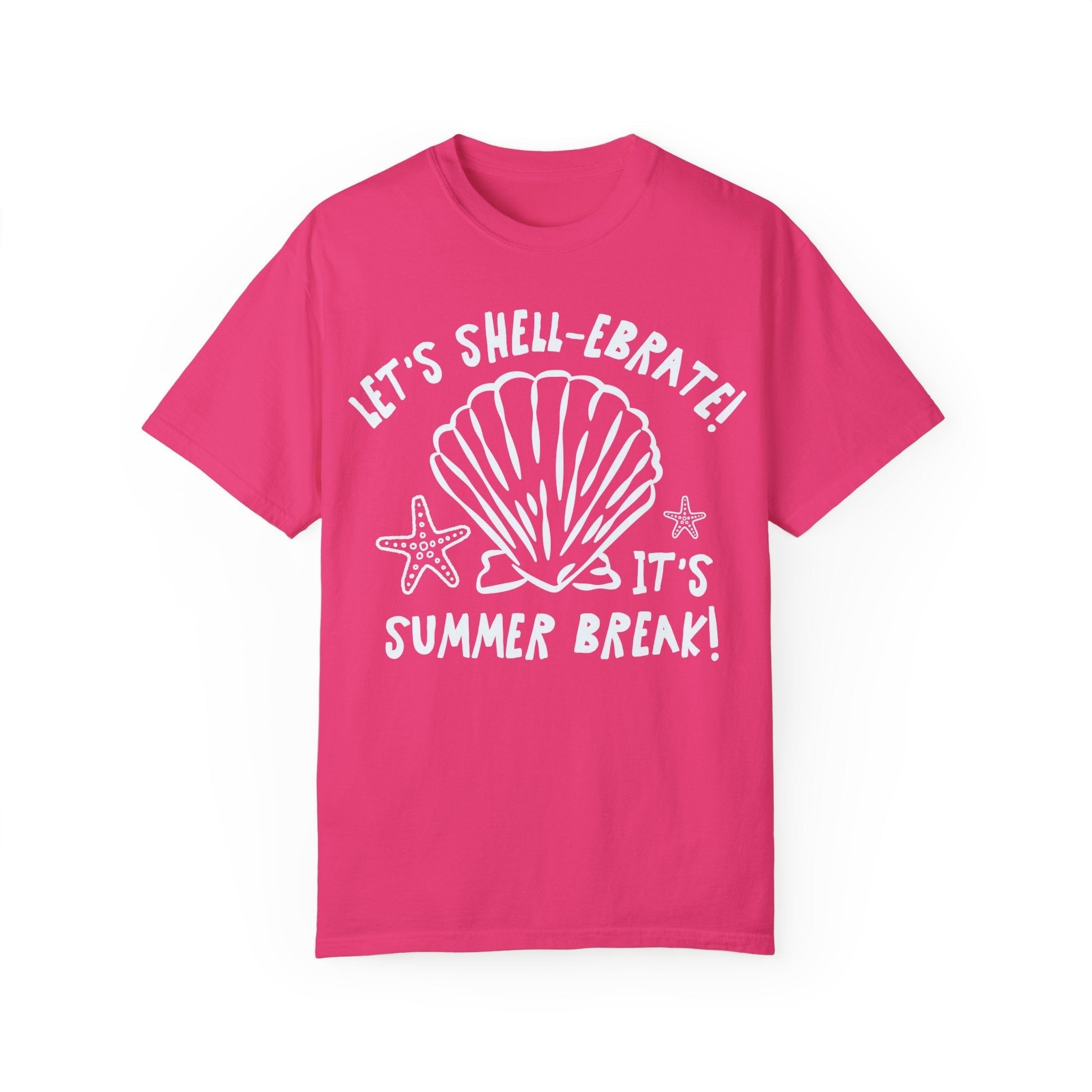 Last Day of School Tee Shirt with Beach Aesthetic, Cute Summer Break Hello Summer Shirt for Kindergarten Crew, Matching School Office Staff - Opal and June
