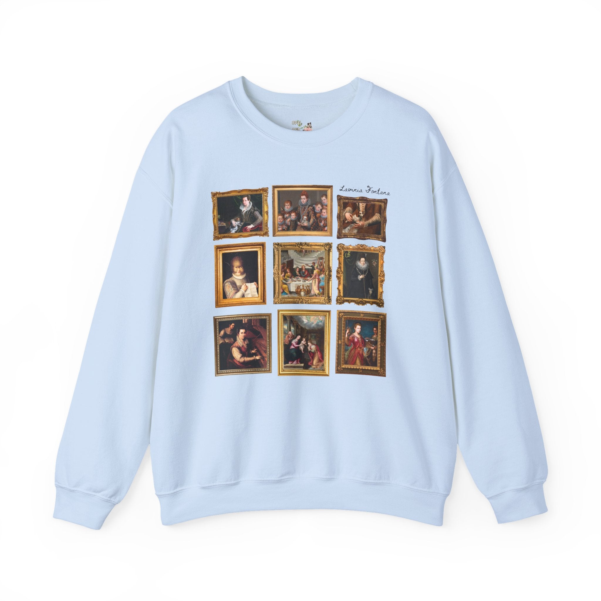 Lavinia Fontana Art History Sweatshirt, Art History Major, Humanities Professor, European Art History, Women's History, 16th Century Art - Opal and June