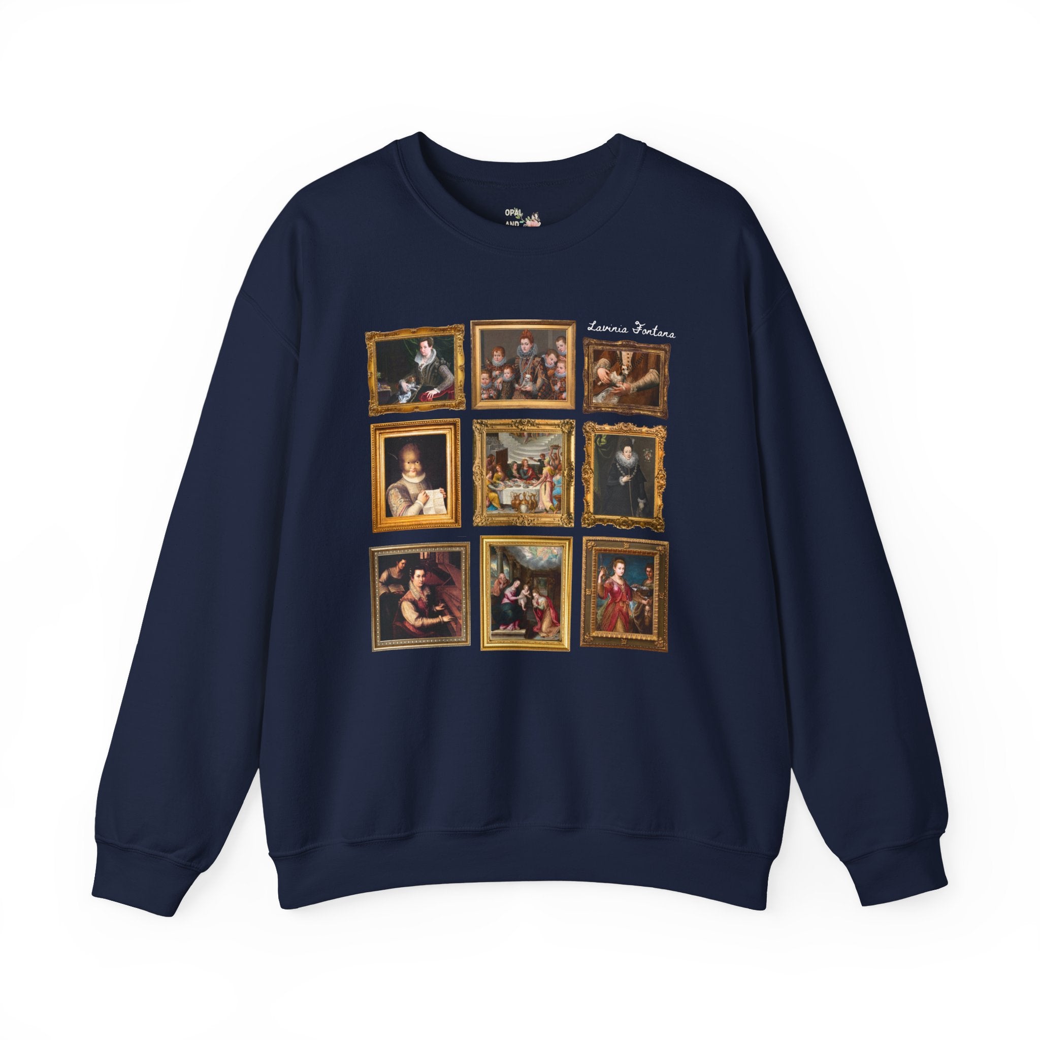 Lavinia Fontana Art History Sweatshirt, Art History Major, Humanities Professor, European Art History, Women's History, 16th Century Art - Opal and June