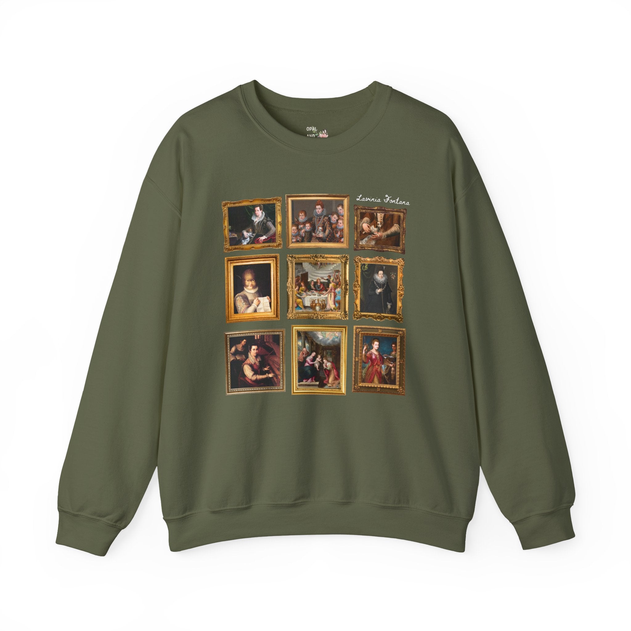 Lavinia Fontana Art History Sweatshirt, Art History Major, Humanities Professor, European Art History, Women's History, 16th Century Art - Opal and June