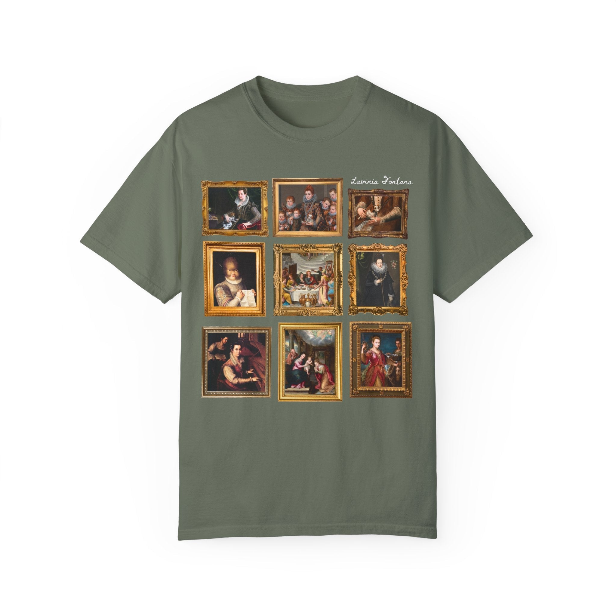 Lavinia Fontana Art History Tee Shirt, Art History Major, Humanities Professor, European Art History, Women's History, 16th Century Art - Opal and June