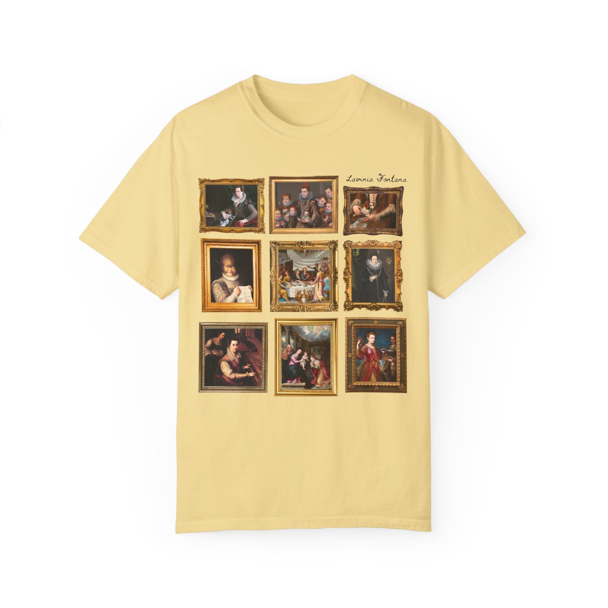 Lavinia Fontana Art History Tee Shirt, Art History Major, Humanities Professor, European Art History, Women's History, 16th Century Art - Opal and June