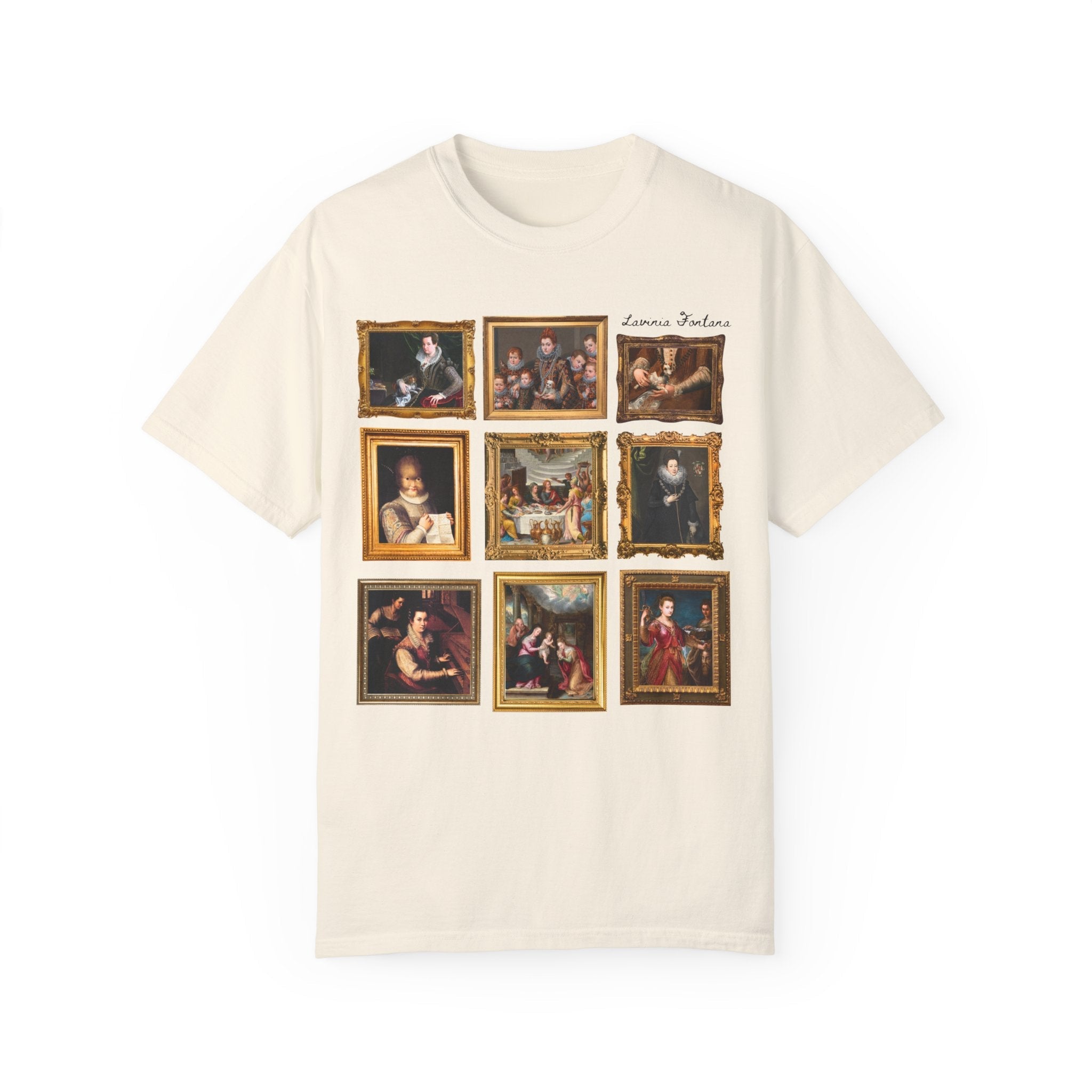 Lavinia Fontana Art History Tee Shirt, Art History Major, Humanities Professor, European Art History, Women's History, 16th Century Art - Opal and June