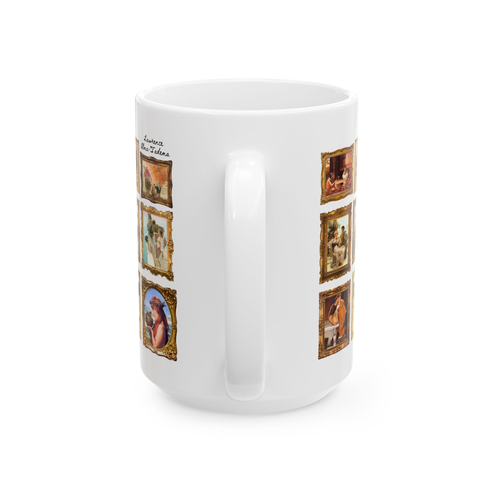 Lawrence Alma - Tadema Art History Coffee Mug, Academicism Art Movement, 19th Century Art History Gift, German Art History Professor Floral Mug - Opal and June