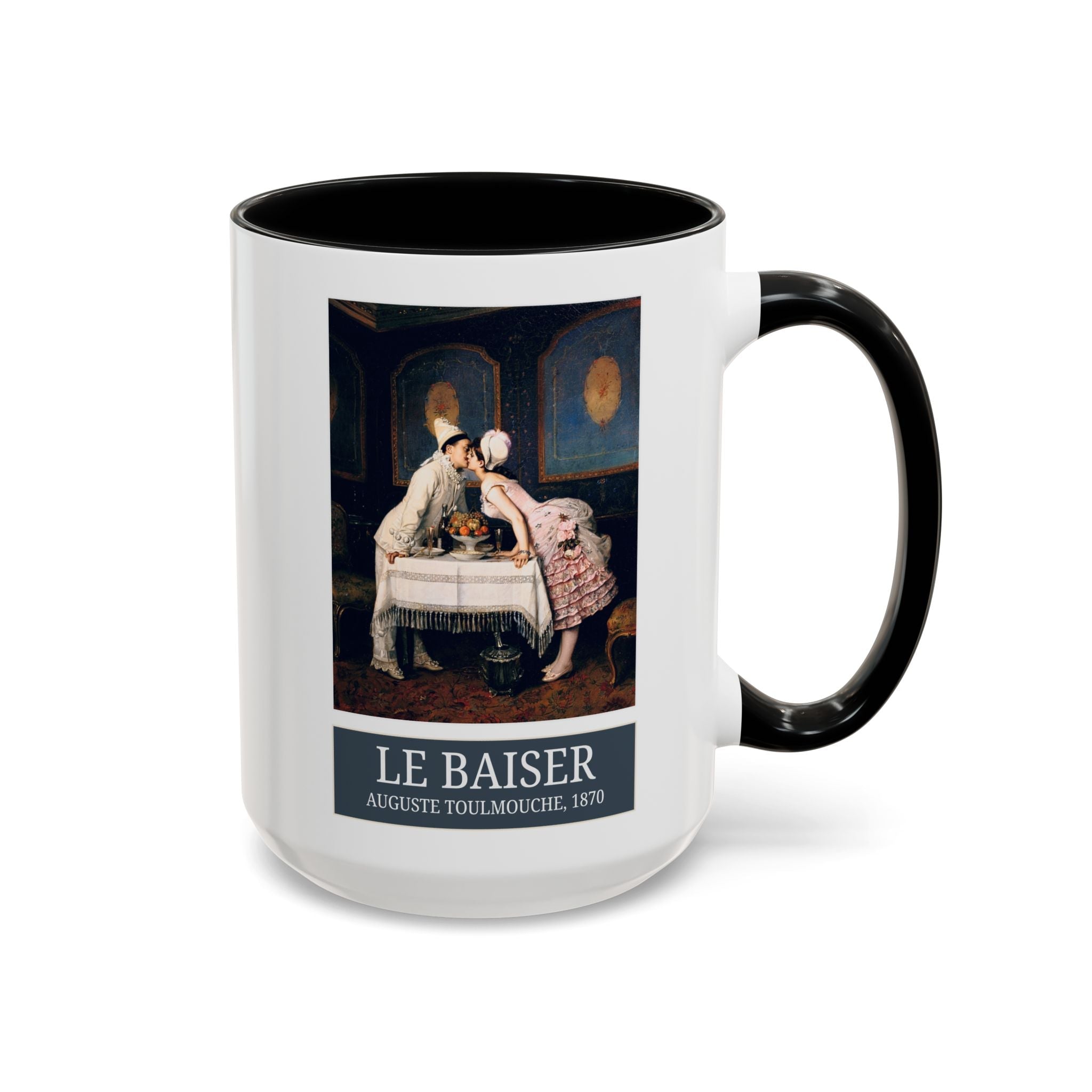 Le Baiser by Auguste Toulmouche Coffee Mug - Opal and June