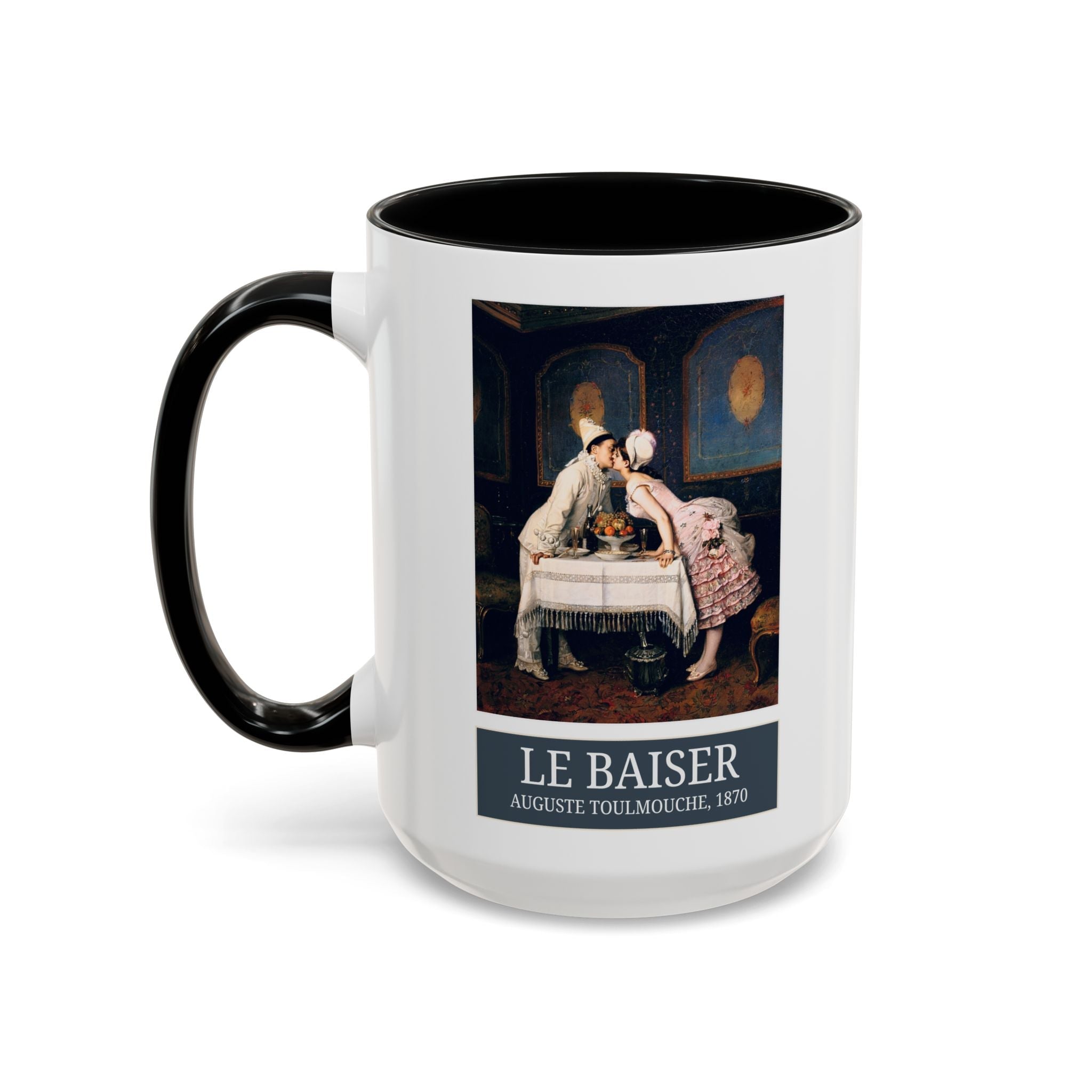 Le Baiser by Auguste Toulmouche Coffee Mug - Opal and June