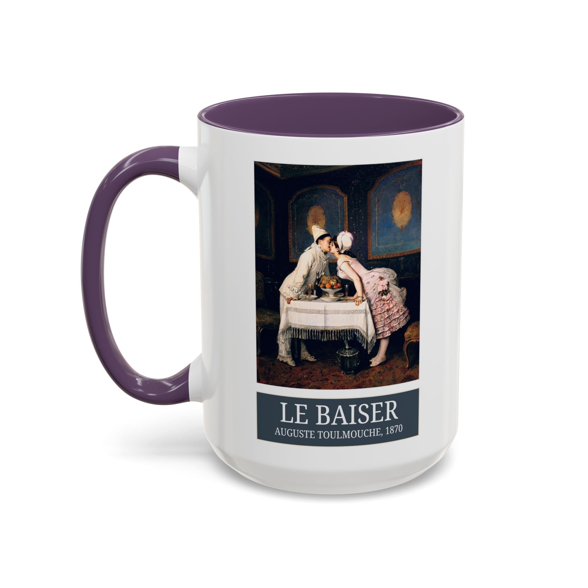 Le Baiser by Auguste Toulmouche Coffee Mug - Opal and June