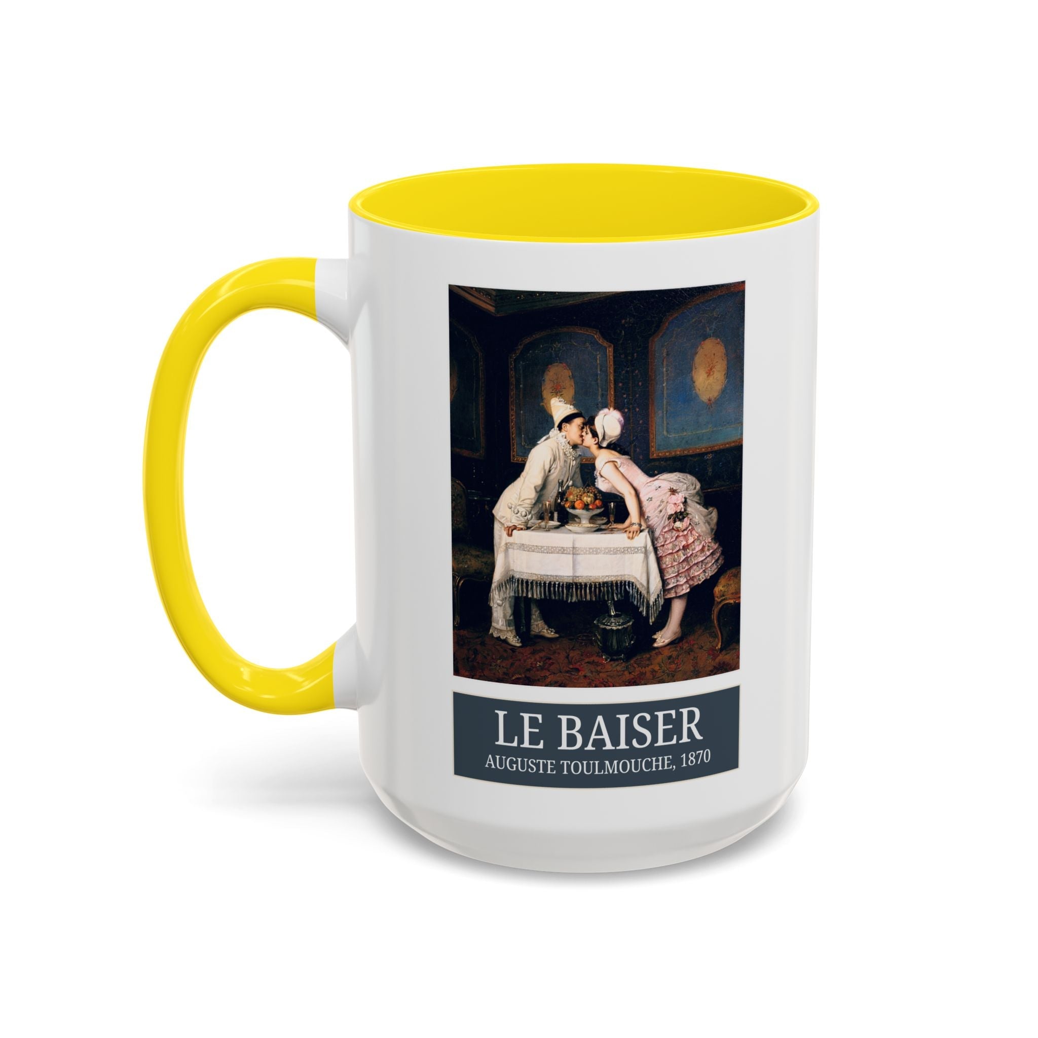 Le Baiser by Auguste Toulmouche Coffee Mug - Opal and June