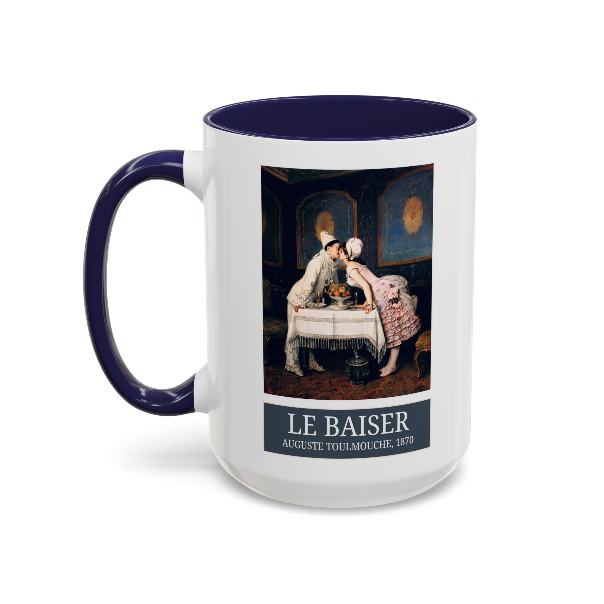 Le Baiser by Auguste Toulmouche Coffee Mug - Opal and June