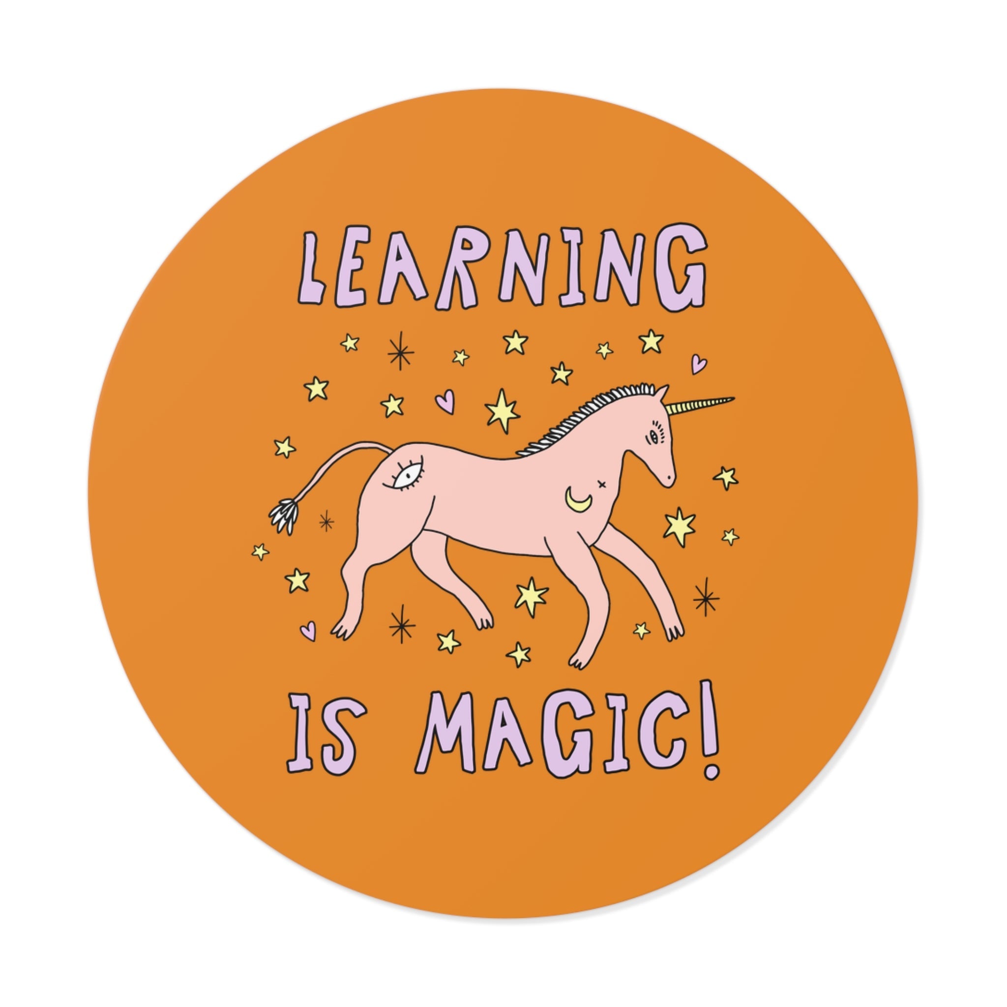 Learning is Magic Sticker - Opal and June