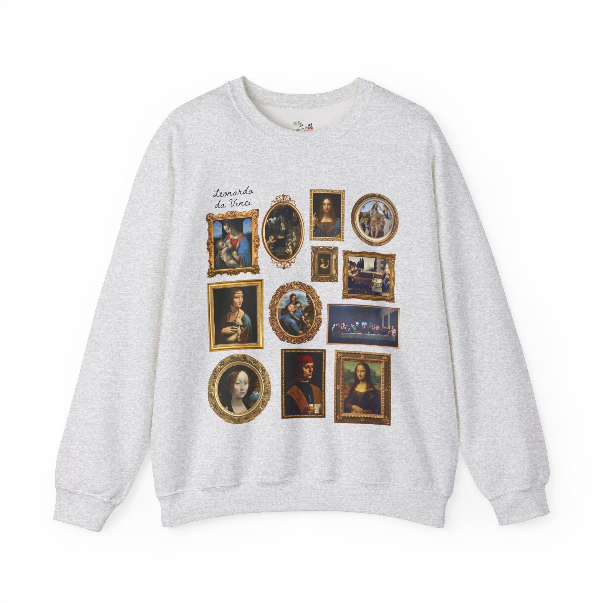 Lenoardo da Vinci Art History Sweatshirt - Opal and June