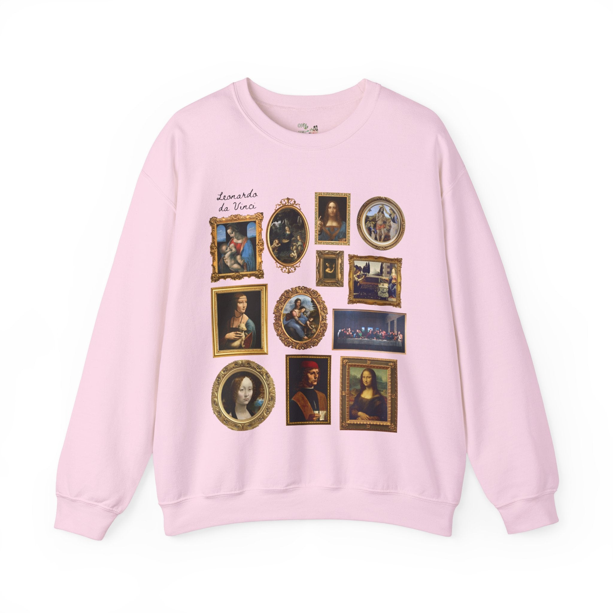 Lenoardo da Vinci Art History Sweatshirt - Opal and June