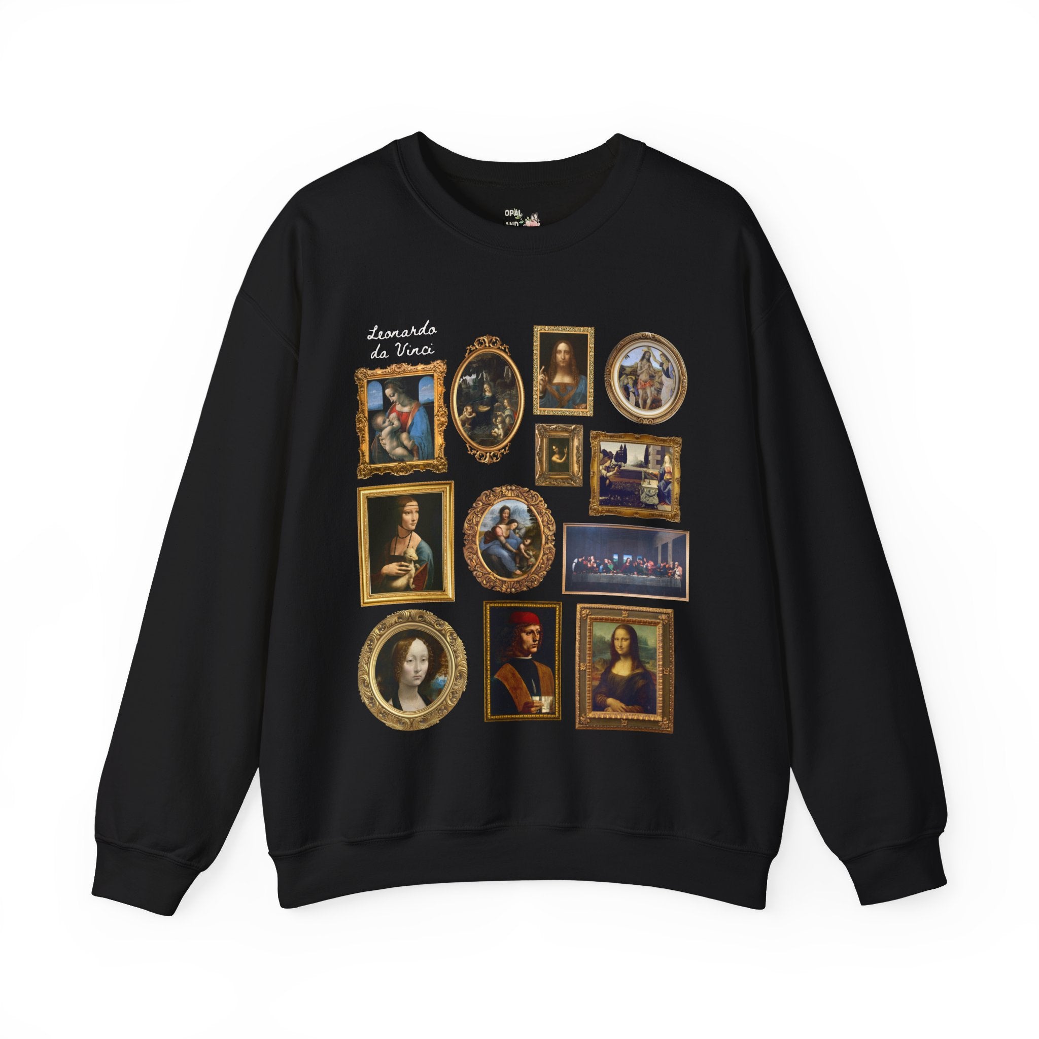 Lenoardo da Vinci Art History Sweatshirt - Opal and June